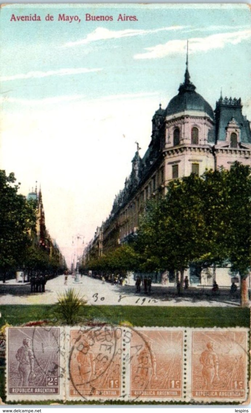 AMERIQUE -- ARGENTINE - BUENOS AIRES  -  Avenida  De Mayo - Argentine