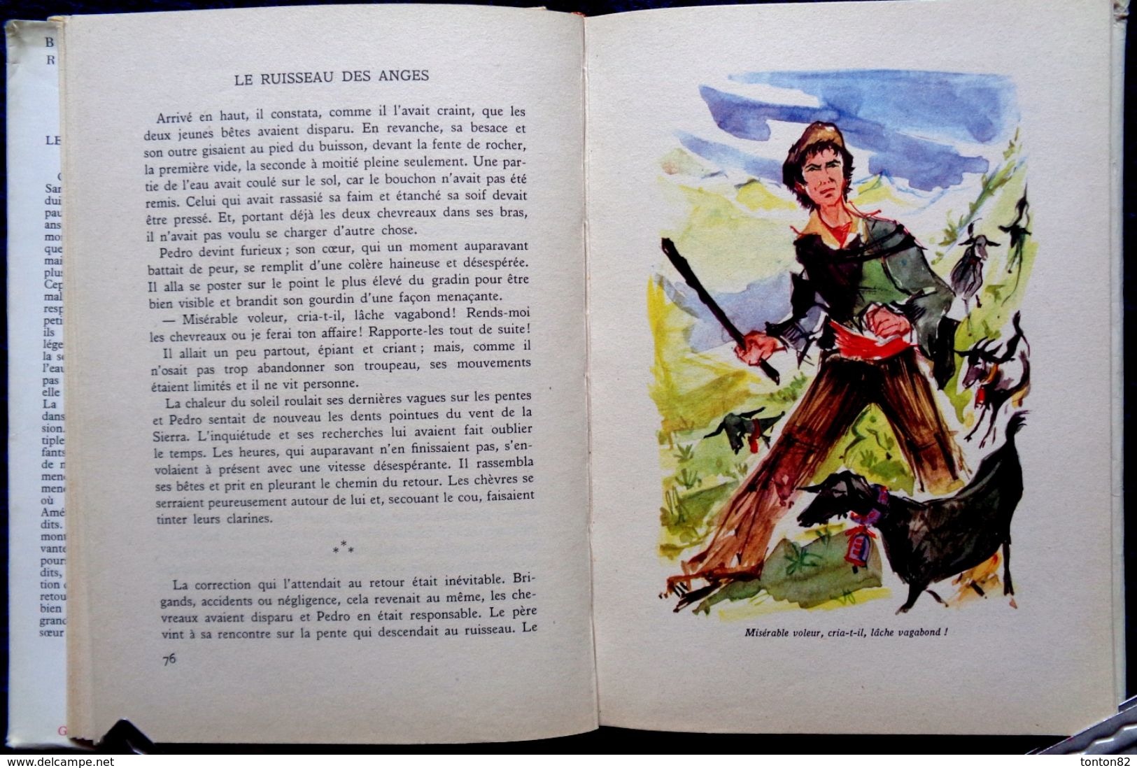 Martha Sandwall-Bergström - Le Ruisseau Des Anges - Bibliothèque Rouge Et Or Souveraine - ( 1957 ) . - Bibliothèque Rouge Et Or