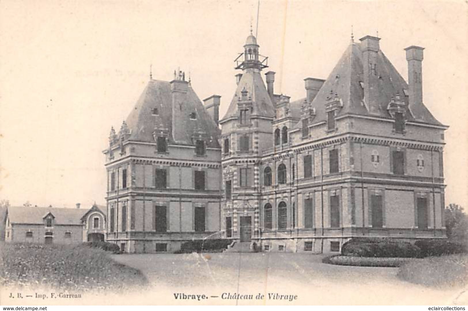 Vibraye        72       Château           (voir Scan) - Vibraye