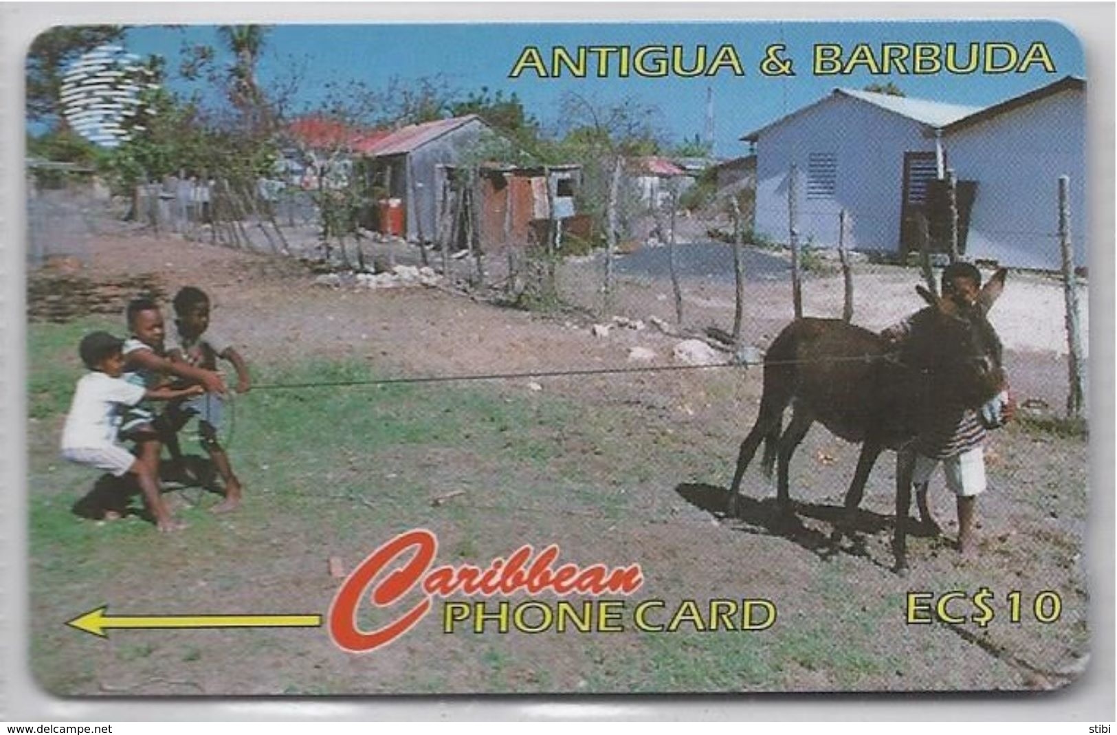 ANTIGUA & BARBUDA - KIDS AT PLAY - 17CATA - Antigua Et Barbuda