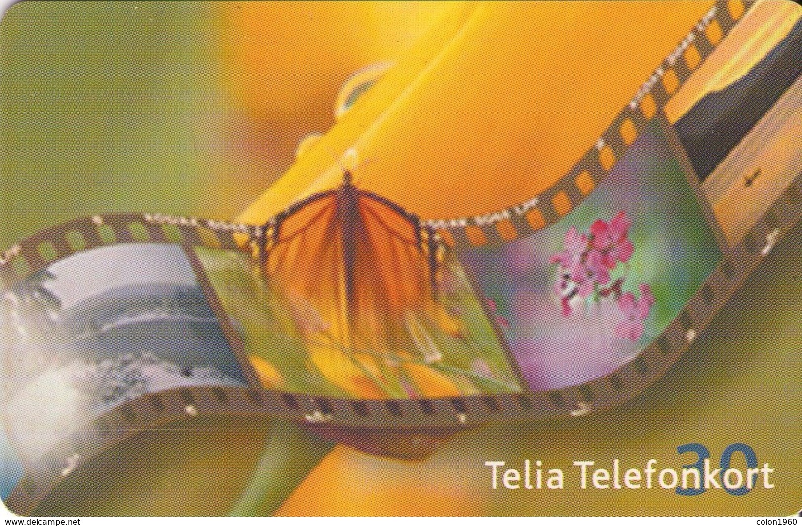SUECIA. SE-TEL-030-0422. Butterfly - Designpris 3: Fjärilen. 2001-03. (517) - Schweden
