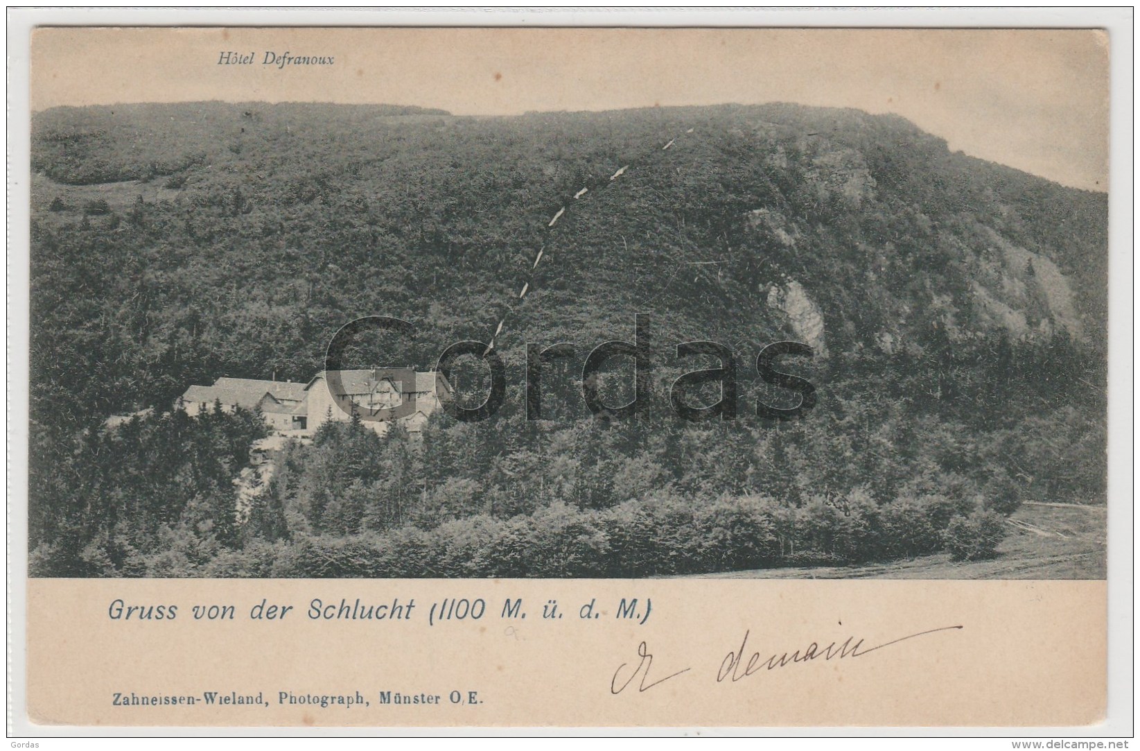 Germany - Gruss Von Der Schlucht - Schluchsee