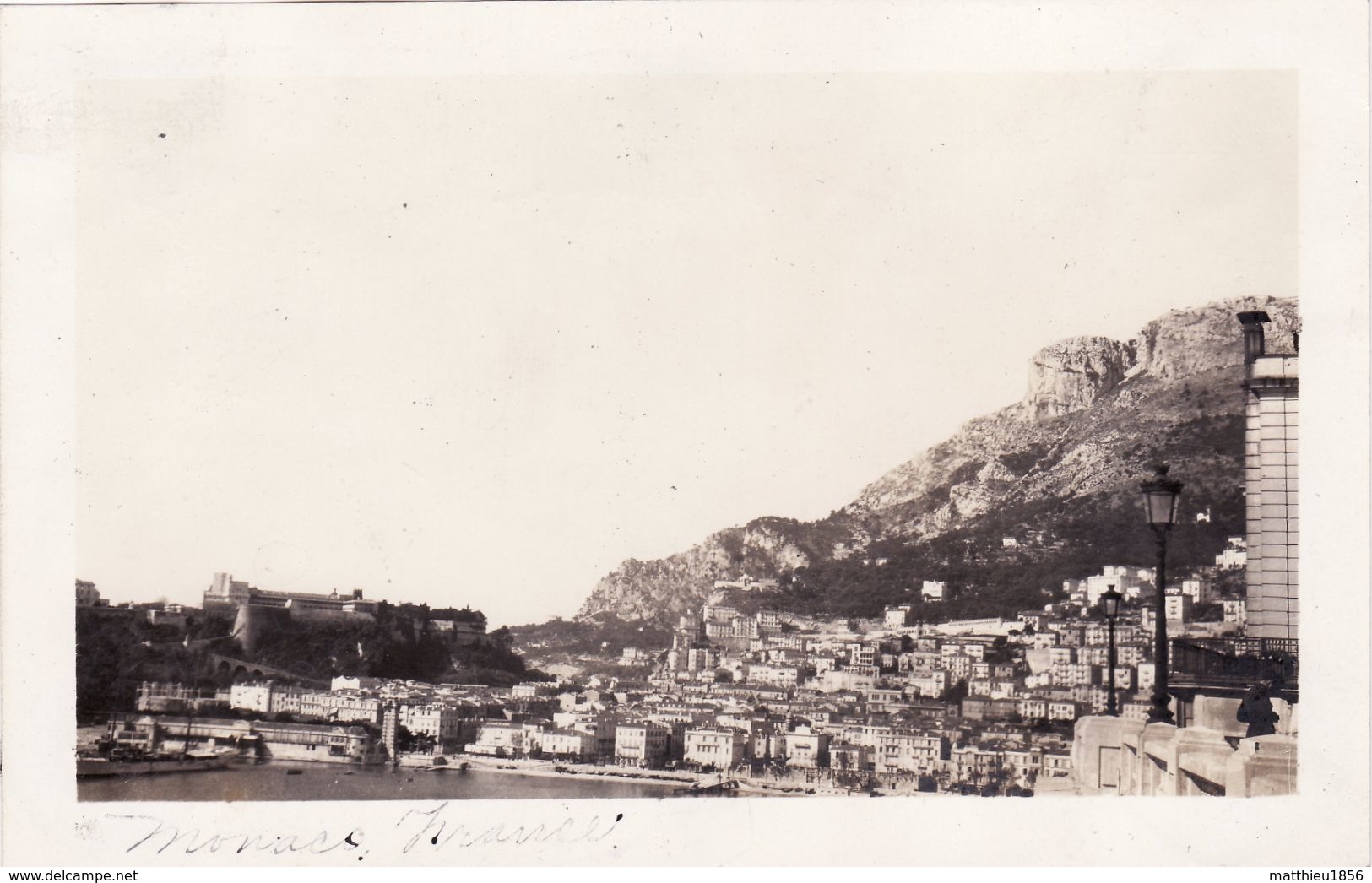 Photo 1919 MONACO - Une Vue (A182, Ww1, Wk 1) - Multi-vues, Vues Panoramiques