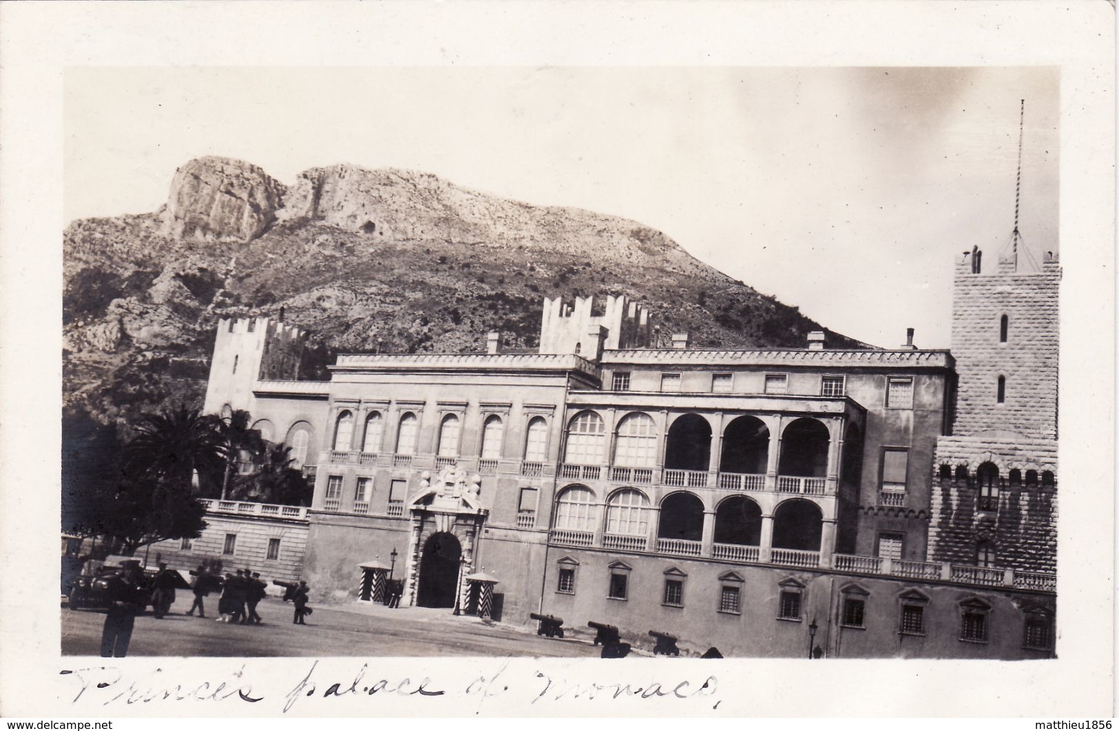 Photo 1919 MONACO - Le Palais Du Prince, Palace (A182, Ww1, Wk 1) - Multi-vues, Vues Panoramiques