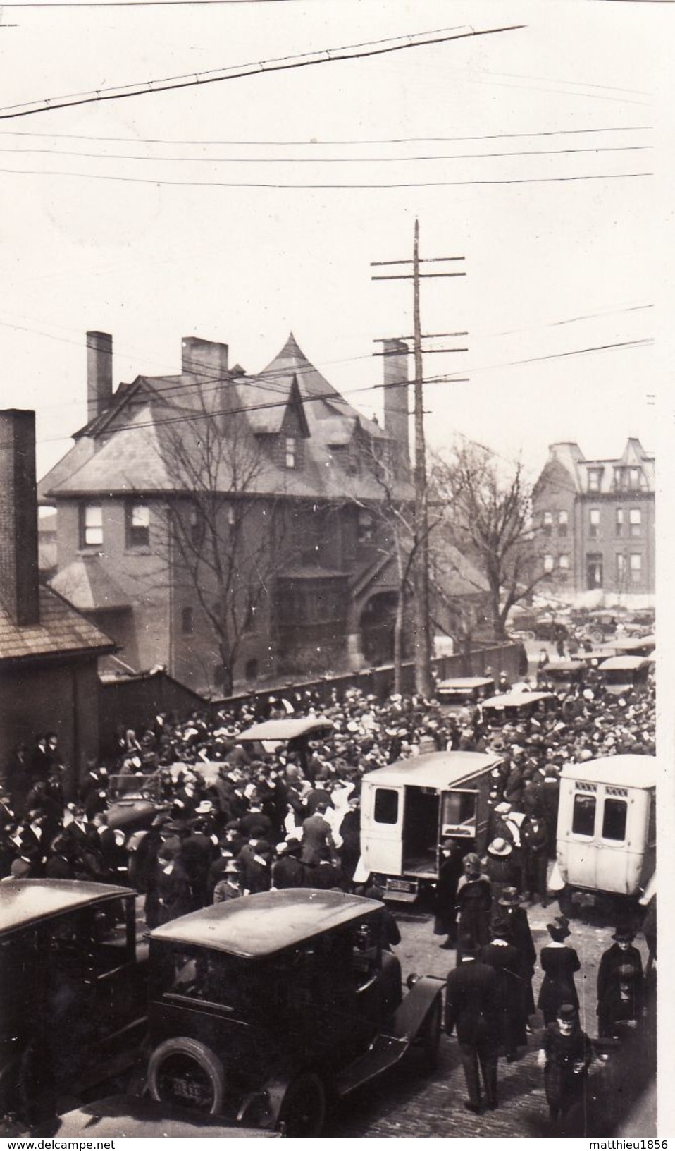 Photo 1920 SAINT-LOUIS - View Taken At Saint-Pauls Episcopal Church, During The Visit Of Dr Hickson (A182, Ww1, Wk 1) - St Louis – Missouri