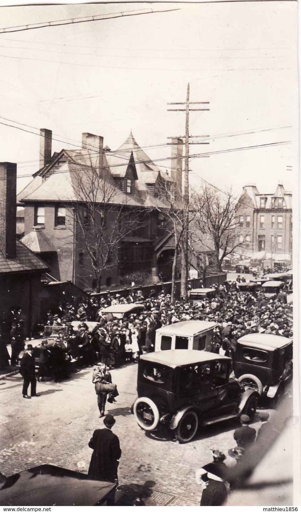 Photo 1920 SAINT-LOUIS - View Taken At Saint-Pauls Episcopal Church, During The Visit Of Dr Hickson (A182, Ww1, Wk 1) - St Louis – Missouri