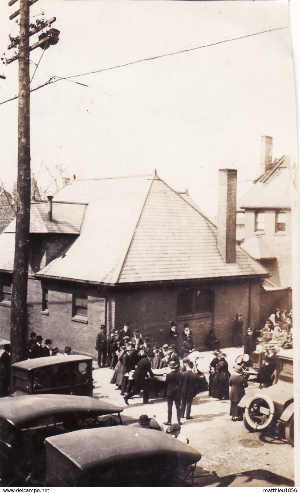 Photo 1920 SAINT-LOUIS - View Taken At Saint-Pauls Episcopal Church, During The Visit Of Dr Hickson (A182, Ww1, Wk 1) - St Louis – Missouri