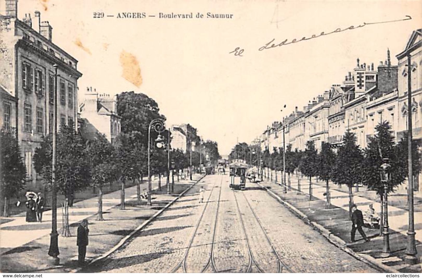 Angers      49      Bd De Saumur. Tramway  2    (voir Scan) - Angers