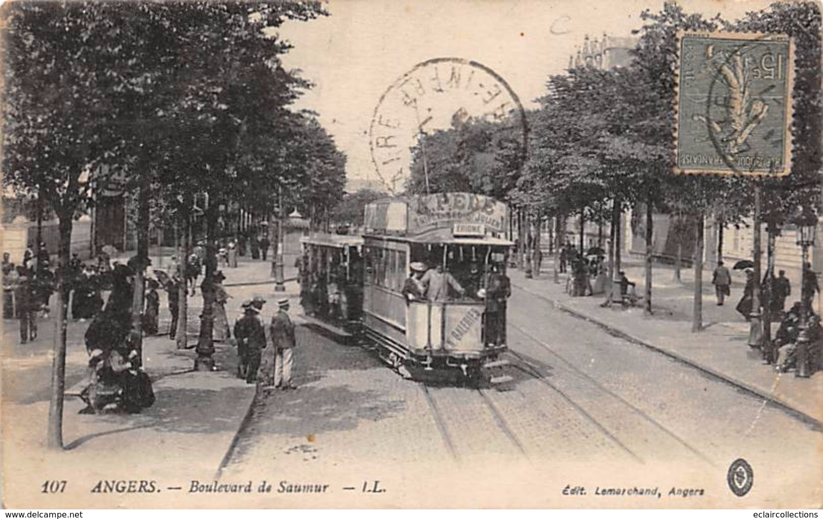 Angers      49      Bd De Saumur. Tramway  3   (voir Scan) - Angers