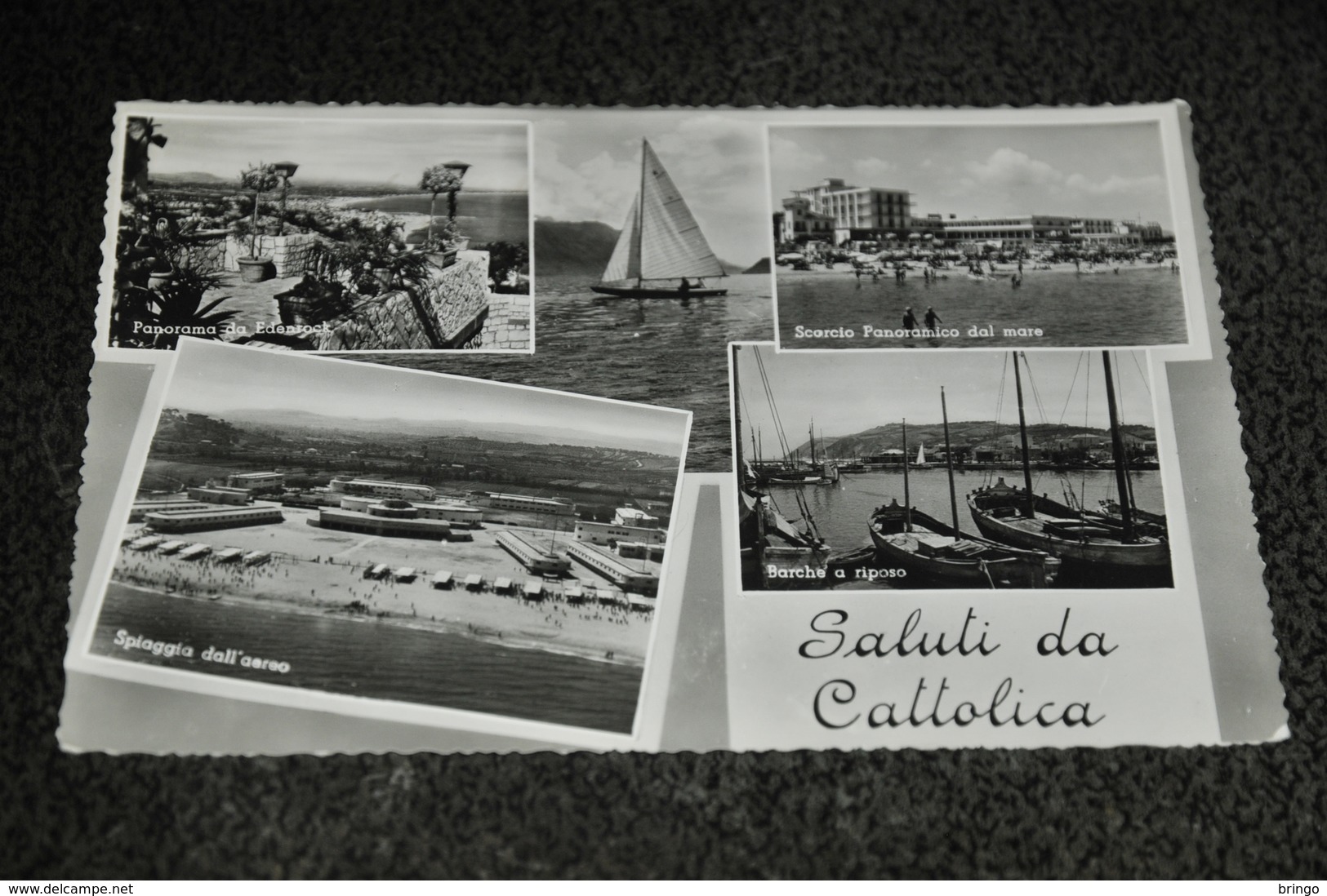 554- Saluti Da Cattolica - 1958 - Autres & Non Classés