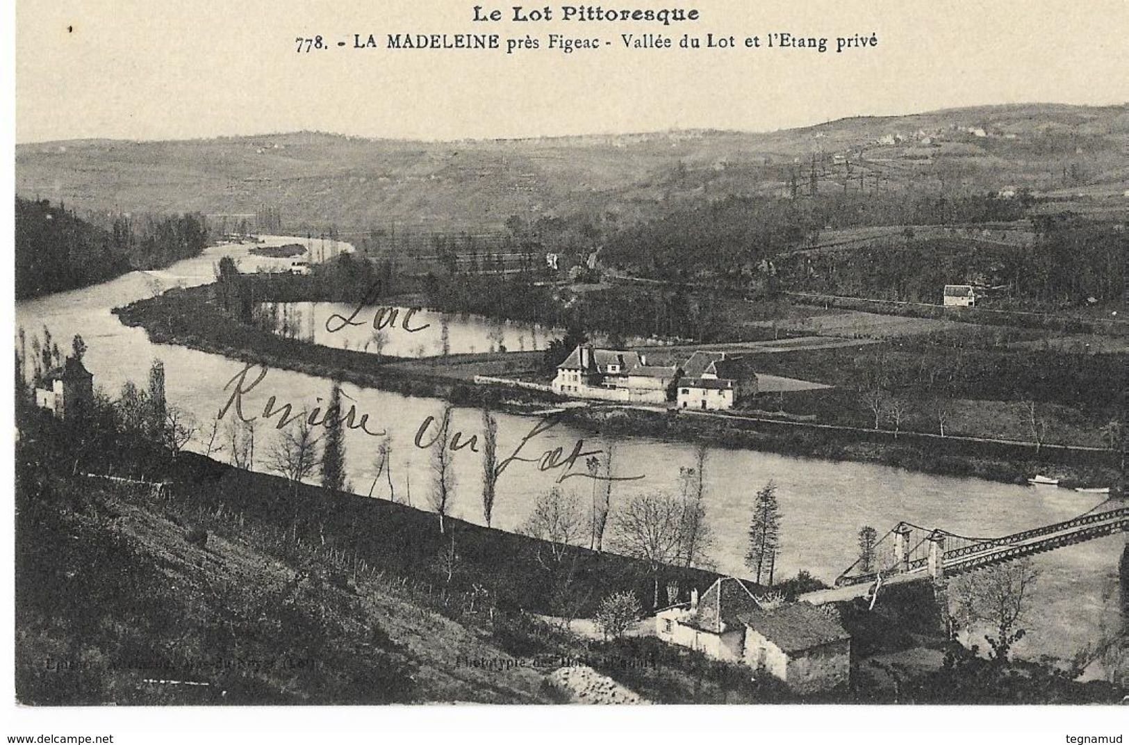 FIGEAC - La Madeleine - Vallée Du Lot Et L'Etang Privé - Figeac