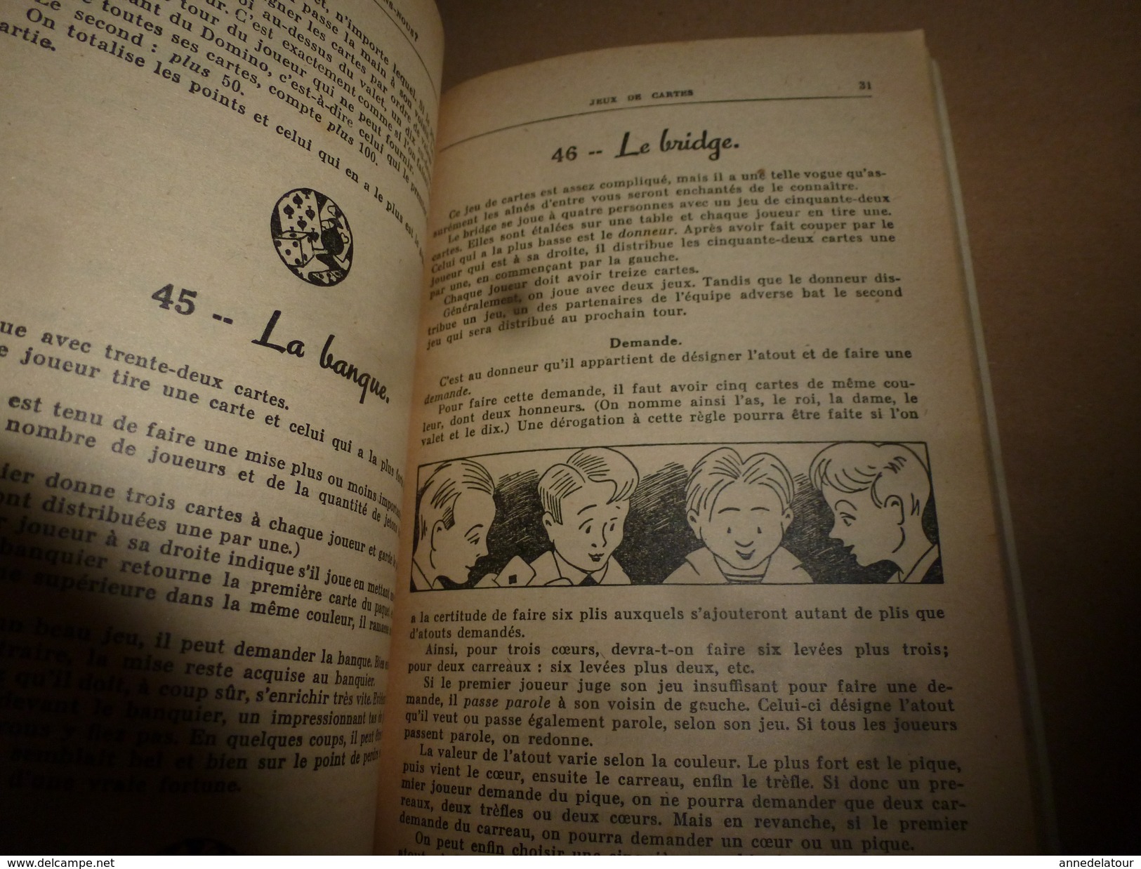 1947 A QUOI JOUERONS-NOUS ------> 50 JEUX à la maison ,  50 JEUX en plein air