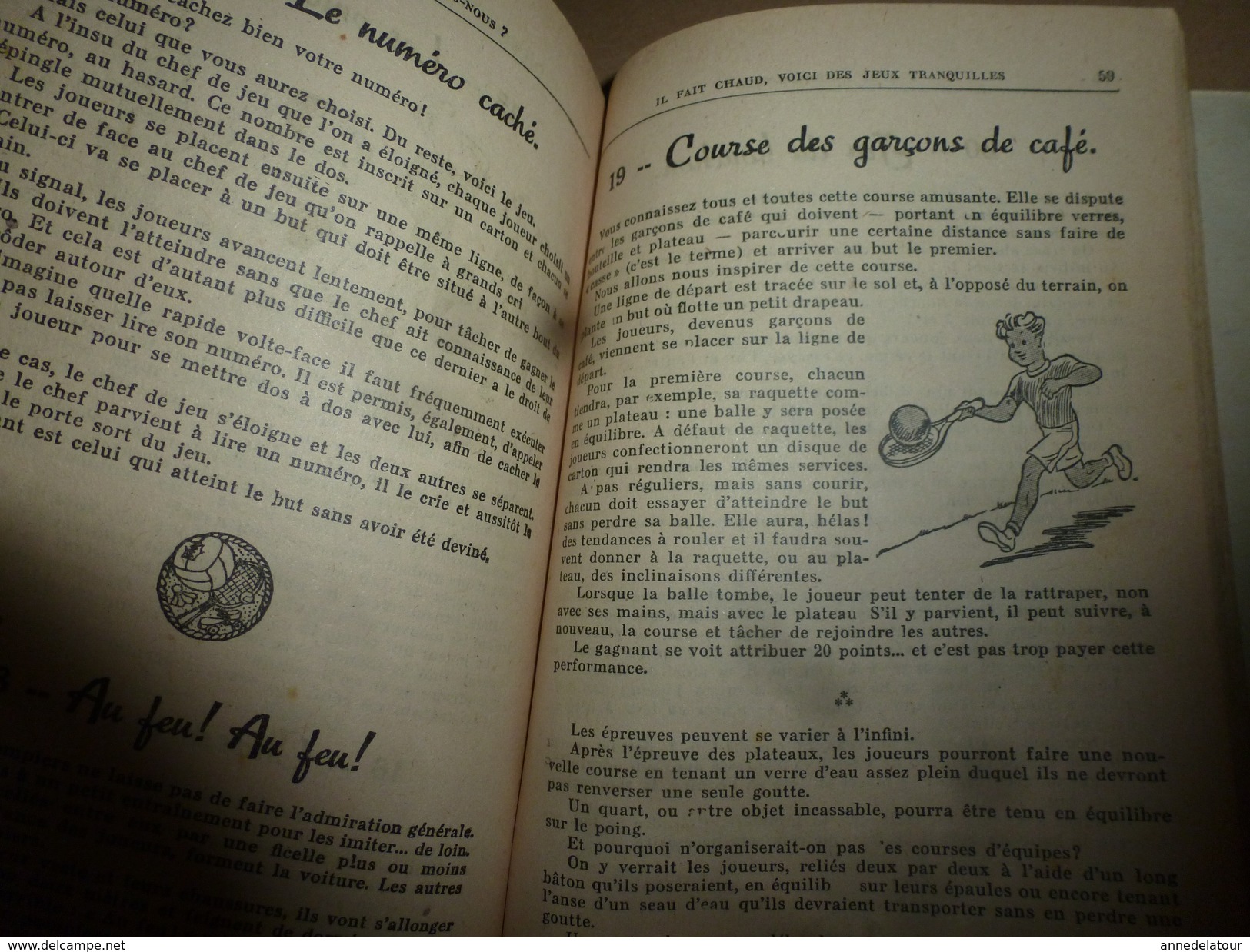 1947 A QUOI JOUERONS-NOUS ------> 50 JEUX à la maison ,  50 JEUX en plein air