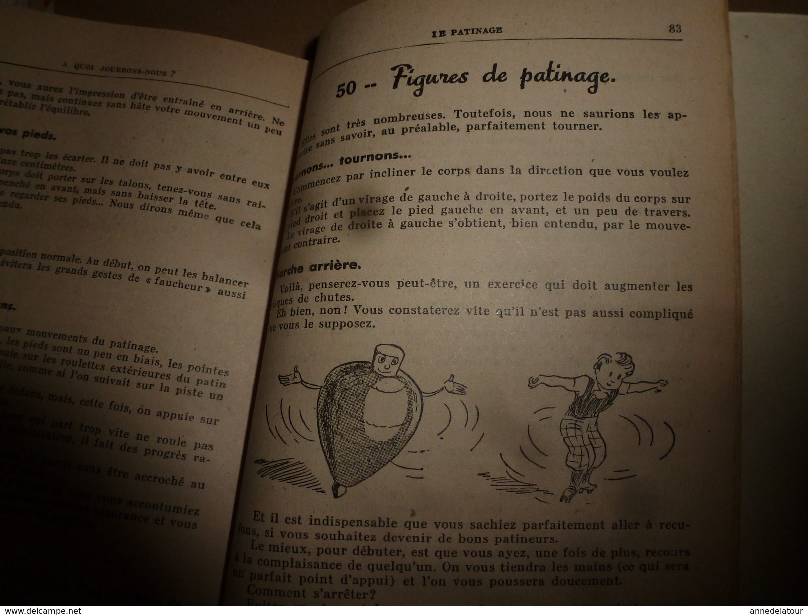 1947 A QUOI JOUERONS-NOUS ------> 50 JEUX à la maison ,  50 JEUX en plein air