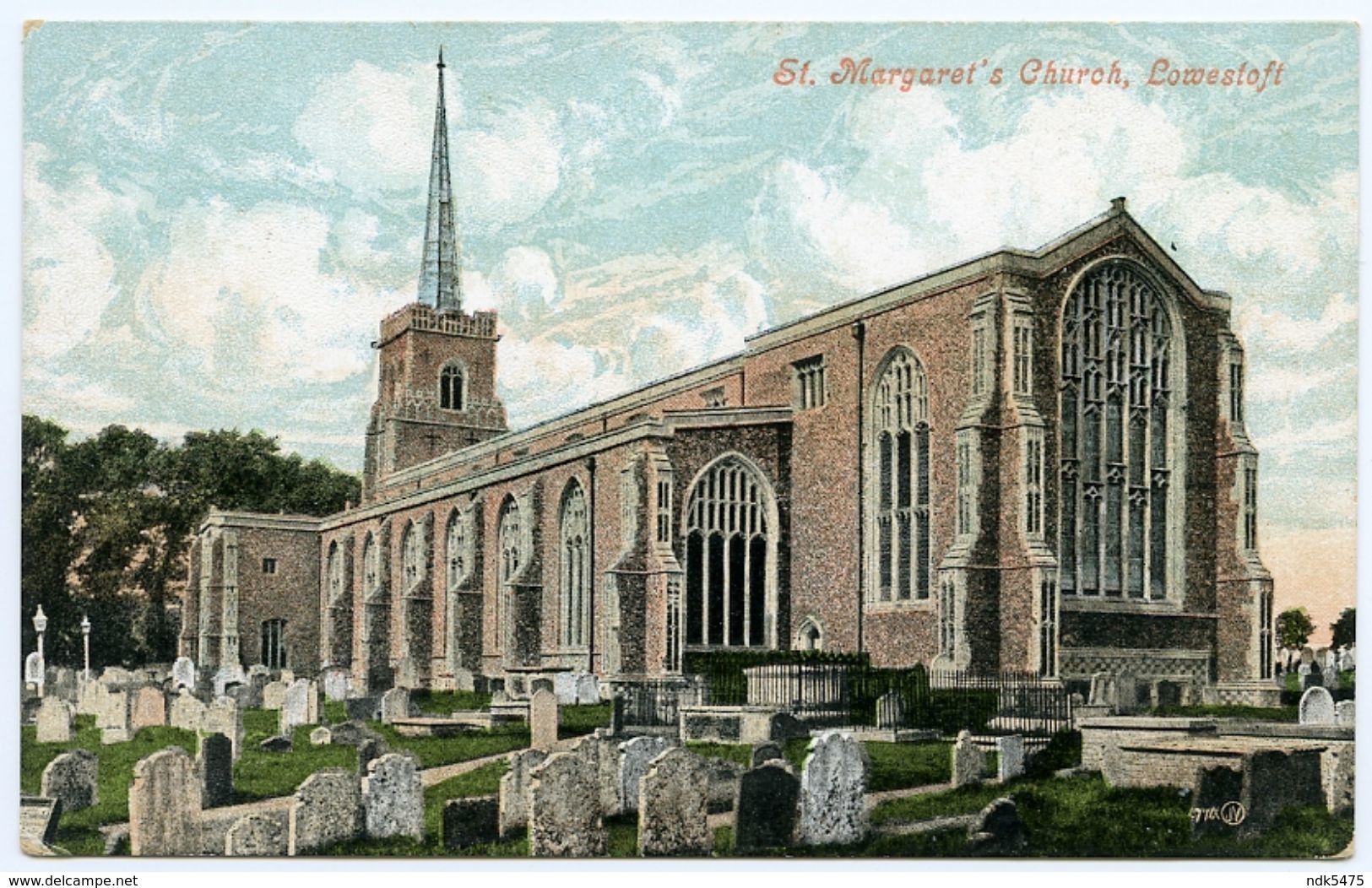 LOWESTOFT : ST MARGARET'S CHURCH - Lowestoft