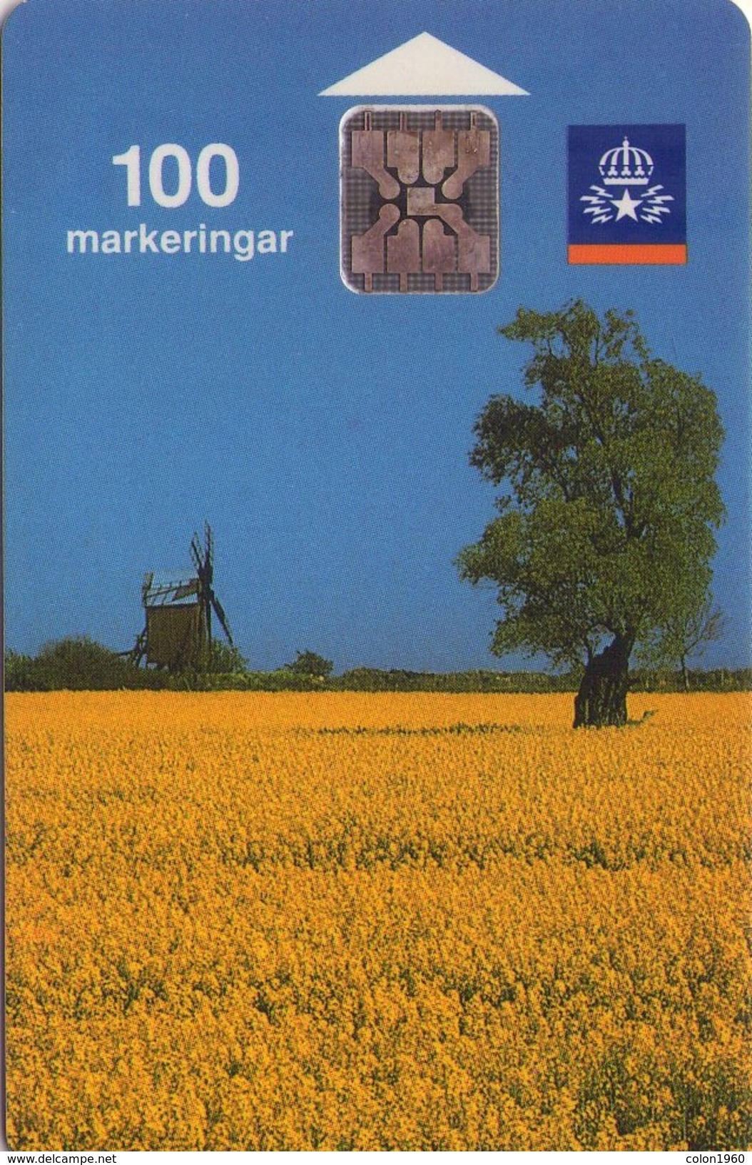 SUECIA. SE-TEL-100-0003B. Oland Landscape - Öländskt Landskap. 1991-04. (549) - Suecia
