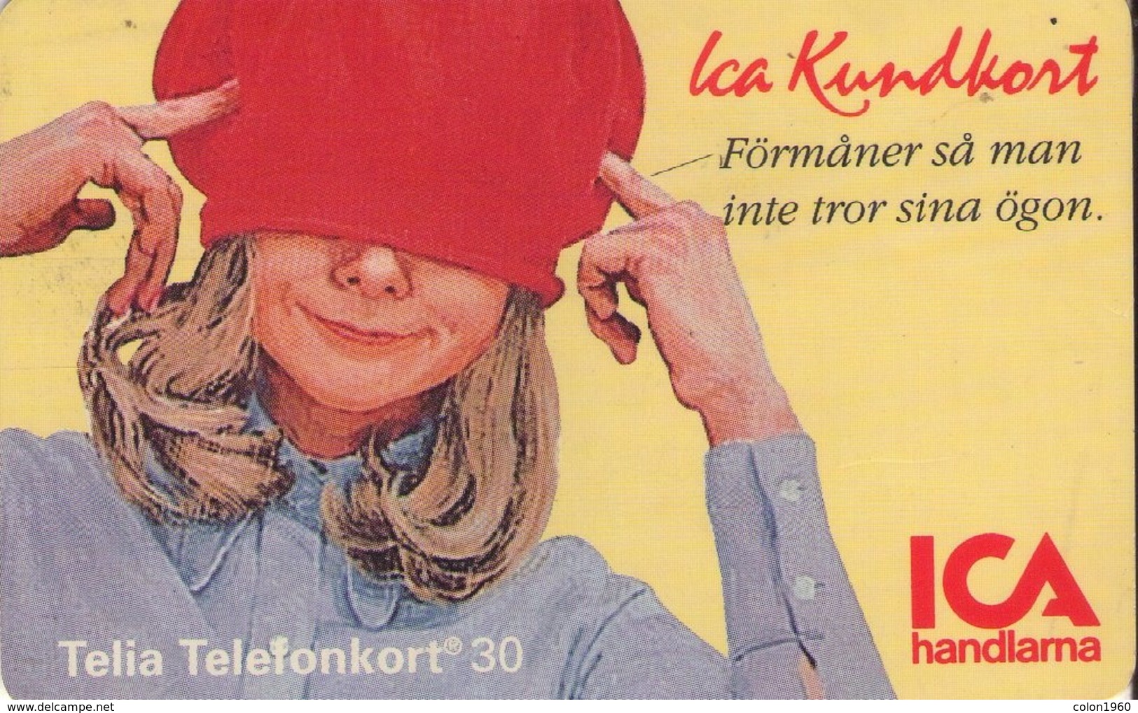 SUECIA. SE-TEL-030-0014A. ICA Member Card - Ica Kundkort. 1994-04. (565) - Suecia