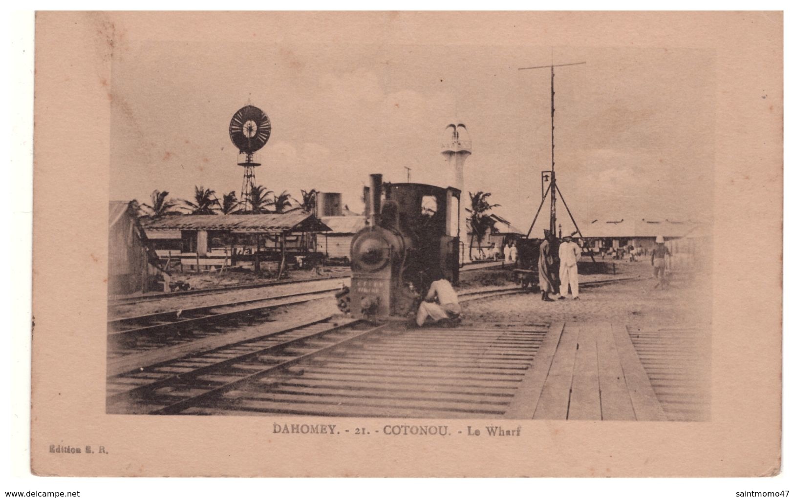 Bénin . Dahomey . Cotonou  Le Wharf - Réf. N°5359 - - Dahomey