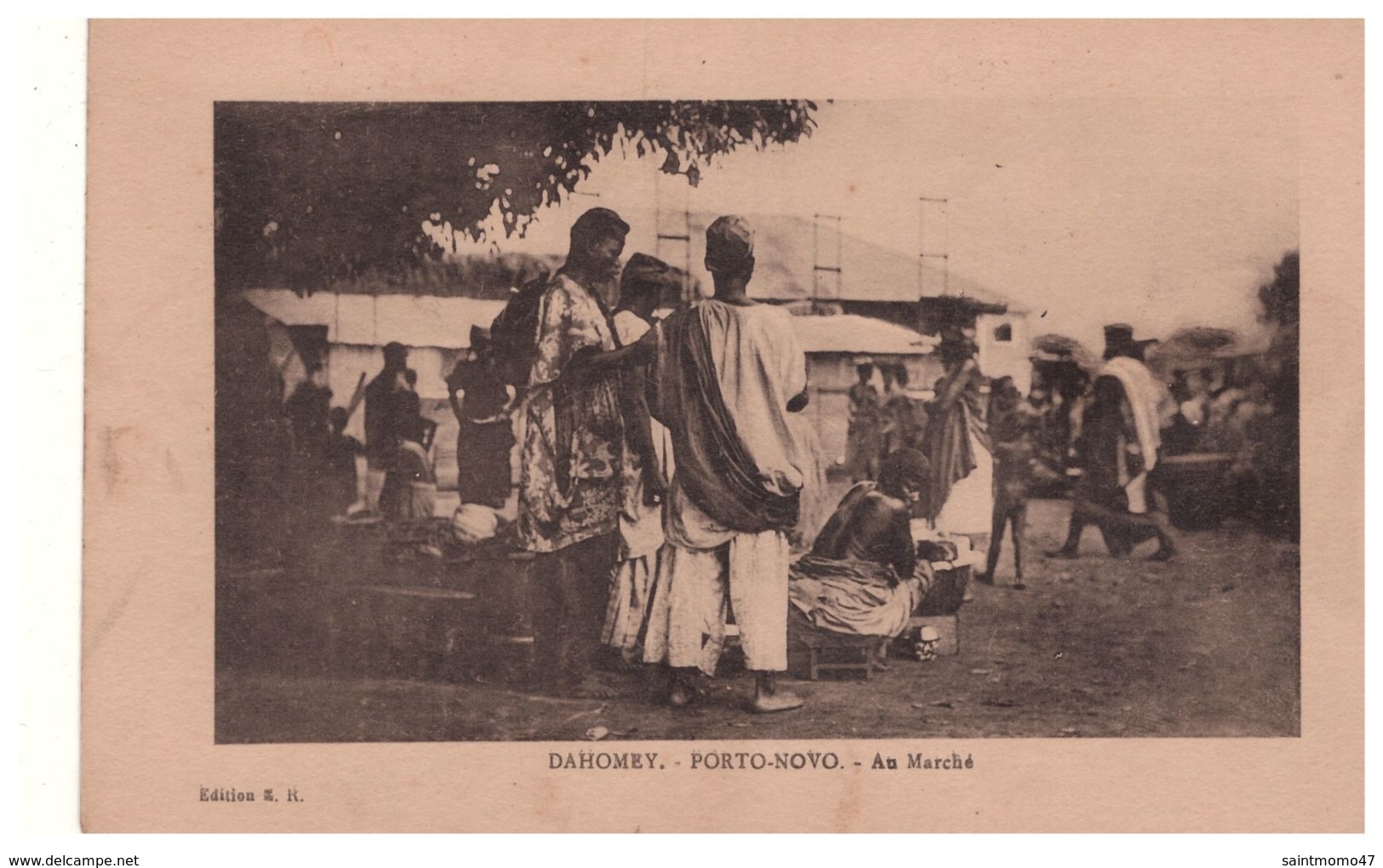Bénin . Dahomey . Porto-Novo . Le Marché - Réf. N°5363 - - Dahomey