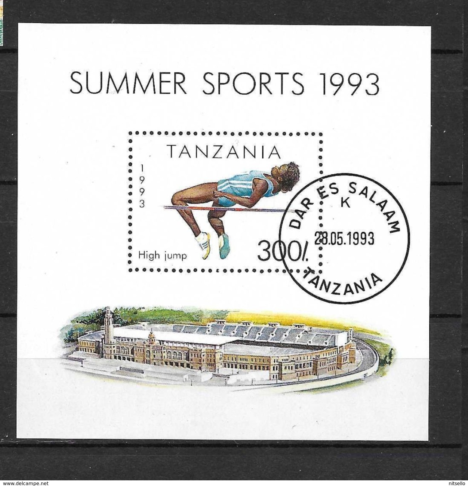 LOTE 1720  ///  (C015)  TANZANIA  DEPORTES 1993 - Tanzania (1964-...)