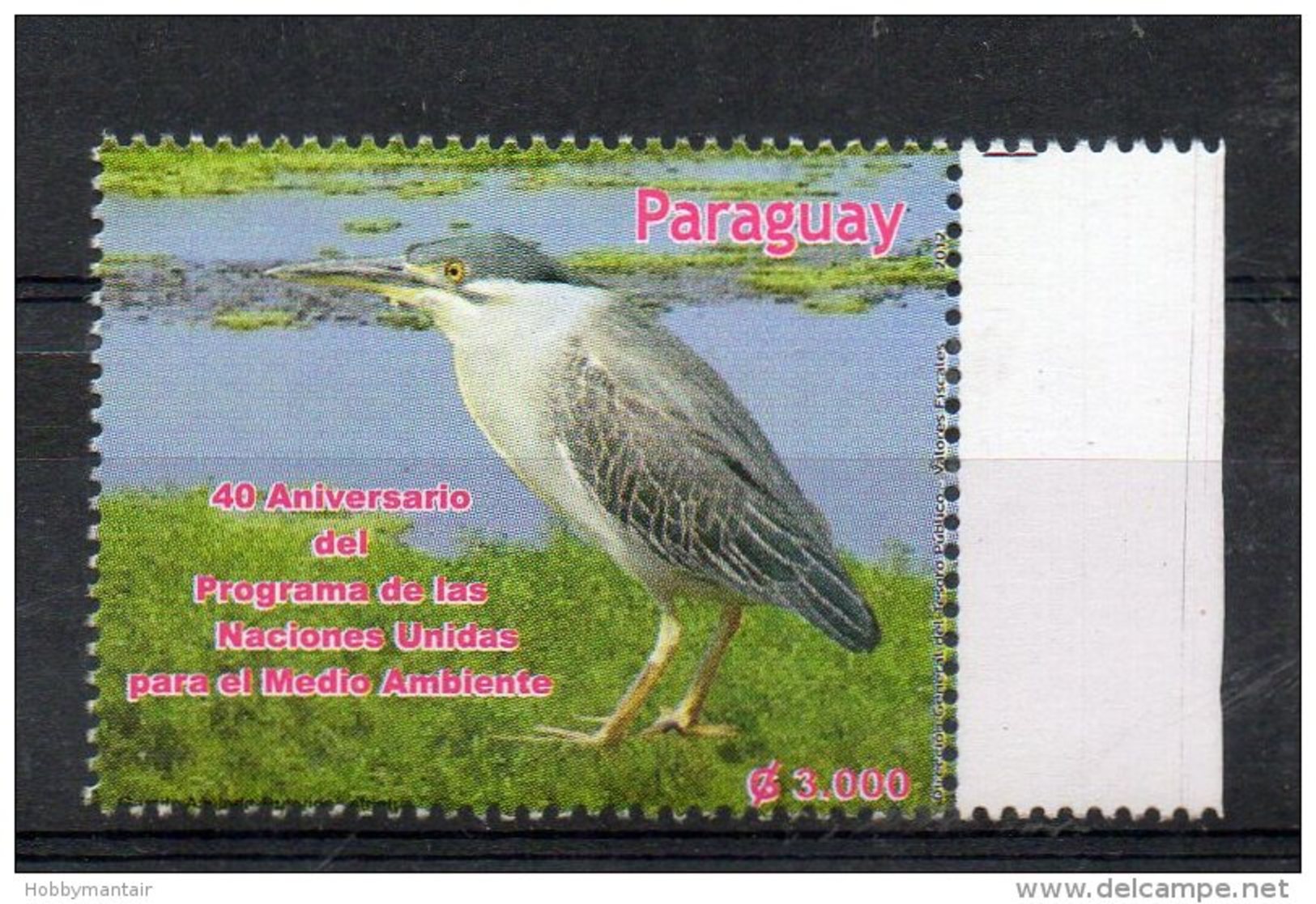 PARAGUAY,2012,BIRD, 1v.. MNH** - Autres & Non Classés