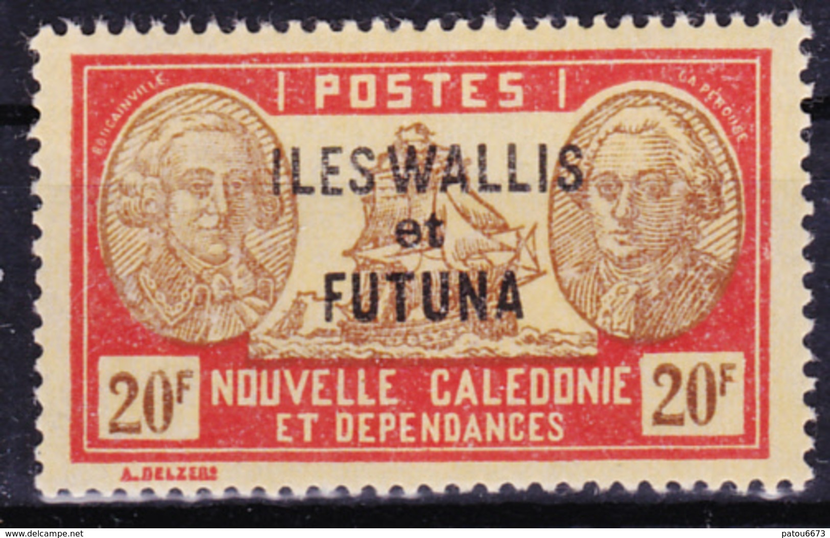 Wallis Et Futuna 1930  ( Yv 65 ) MH - Ungebraucht