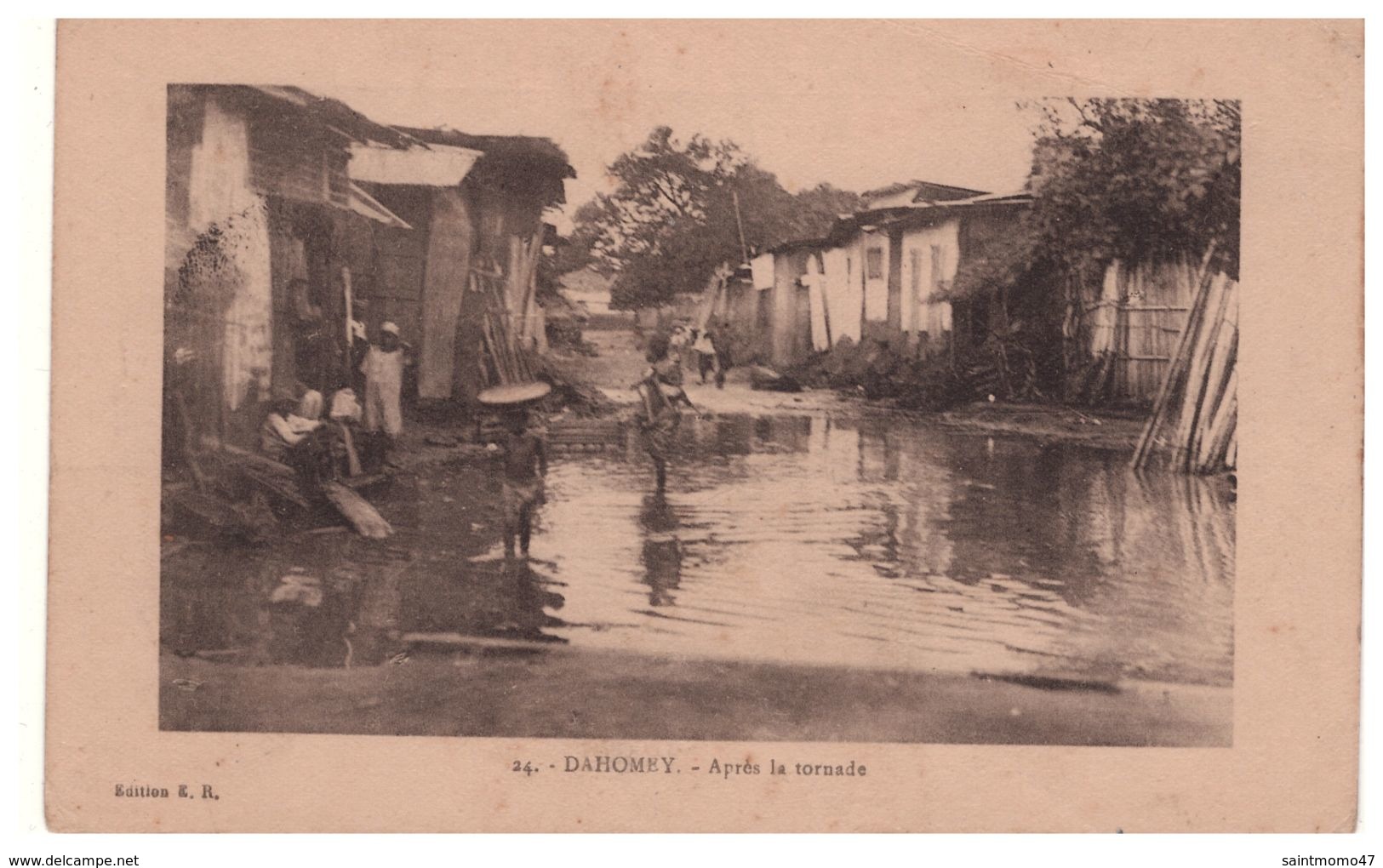 Bénin . Dahomey . Après La Tornade - Réf. N°5367 - - Dahomey