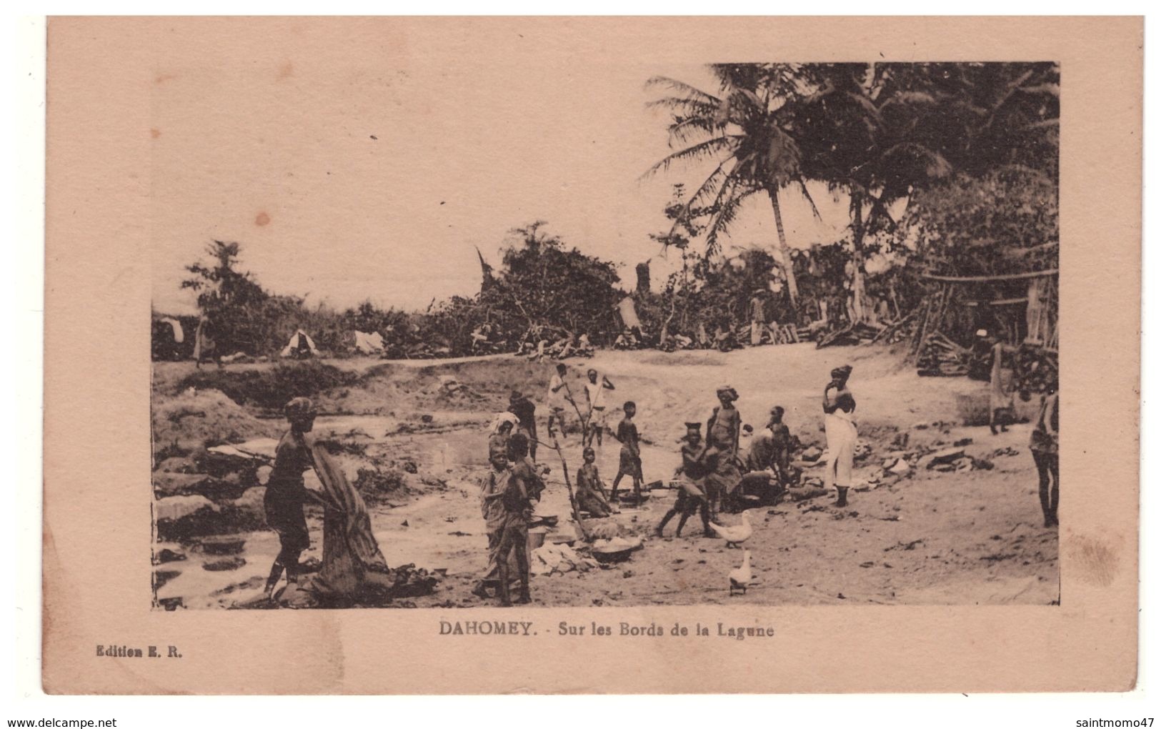 Bénin . Dahomey . Sur Les Bords De La Lagune - Réf. N°5368 - - Dahomey