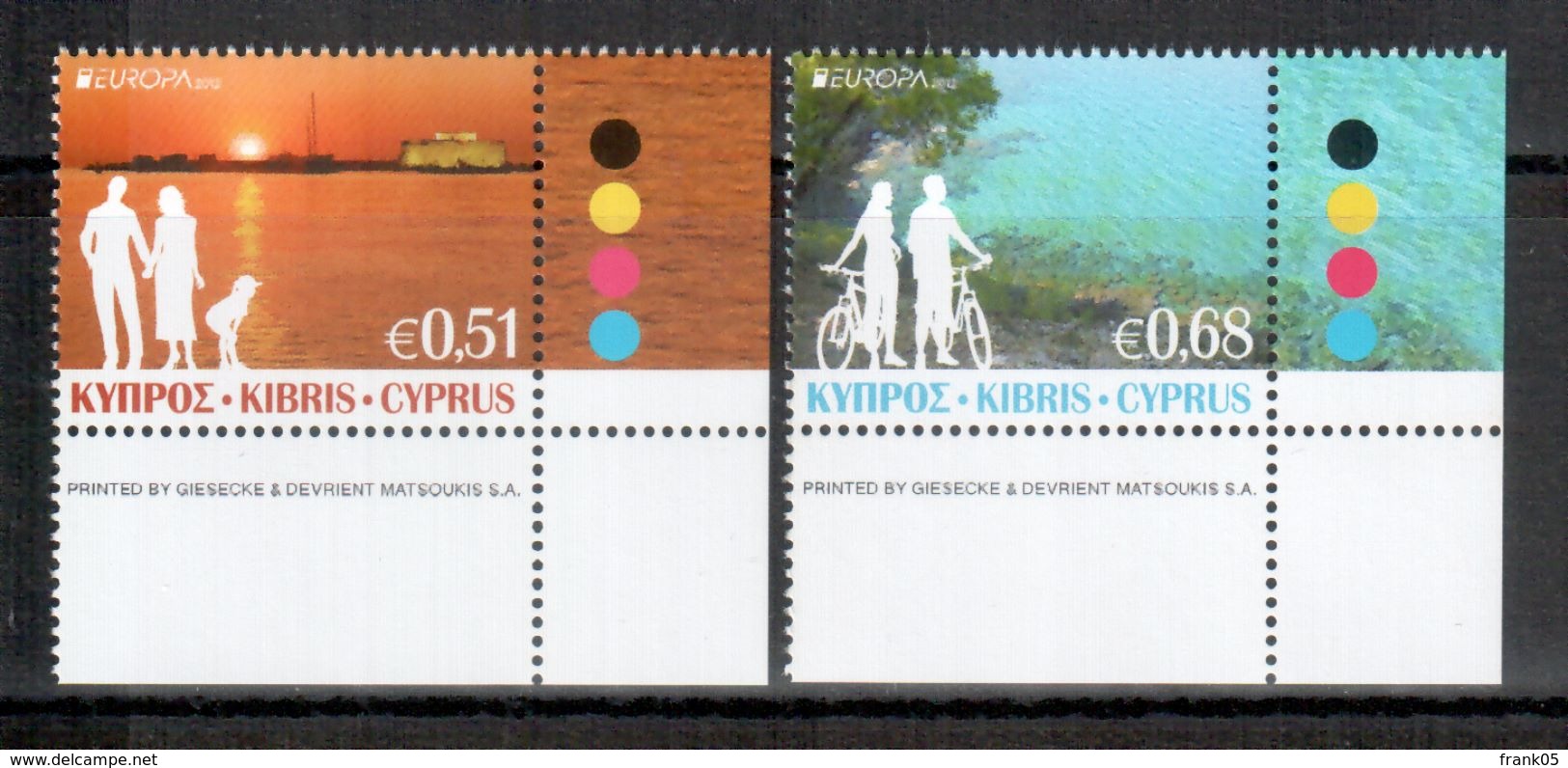 Zypern / Cyprus / Chypre 2012 Satz/set EUROPA ** - 2012