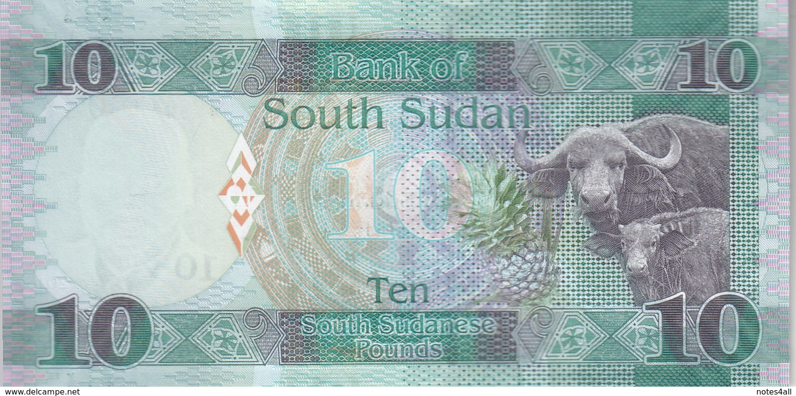 SOUTH SUDAN 10 POUND 2016 P-NEW DATE  UNC */* - South Sudan