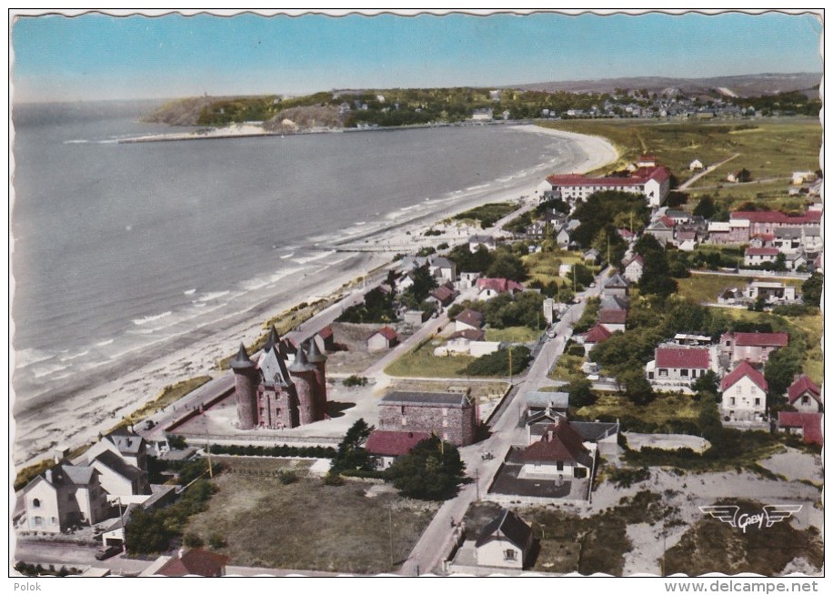 Bg - Cpsm Grand Format BARNEVILLE Sur MER - La Plage Et Le Cap De Carteret - Barneville