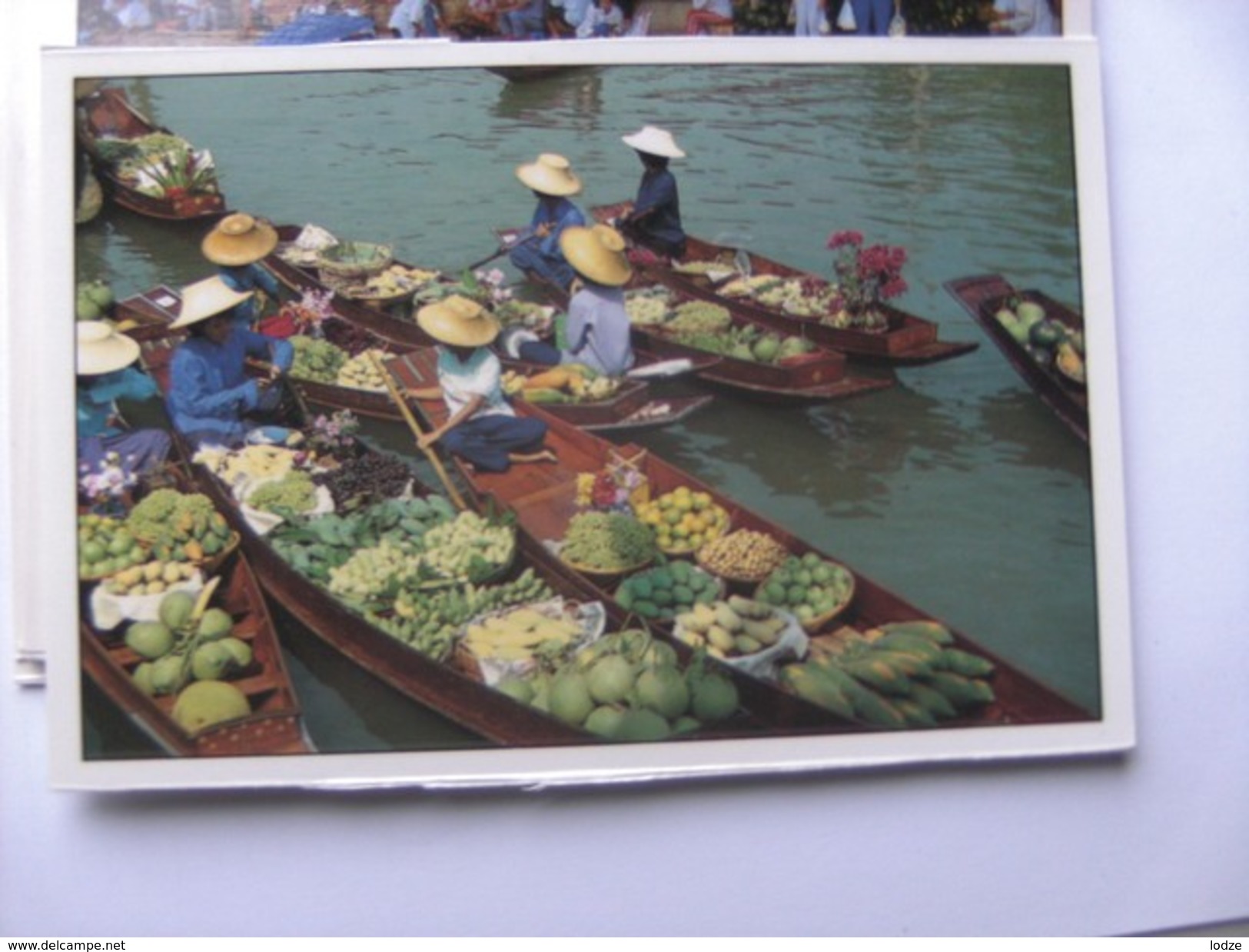 Azië Asia Thailand Bangkok Floating Market Rajburi Province Damnernsaduak Boats - Thailand