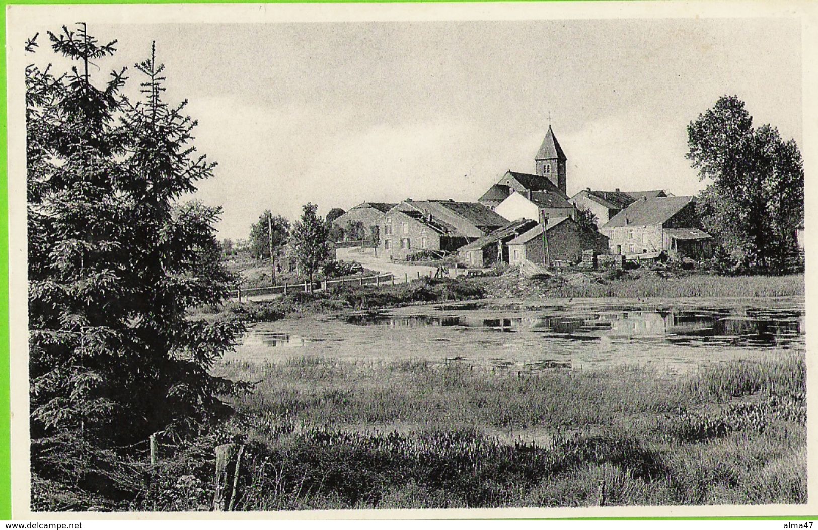 Naômé (Bièvre) - Les Etangs - N'a Pas Circulé - Edition : Maison Hermand, Epicerie, Naômé - Bievre