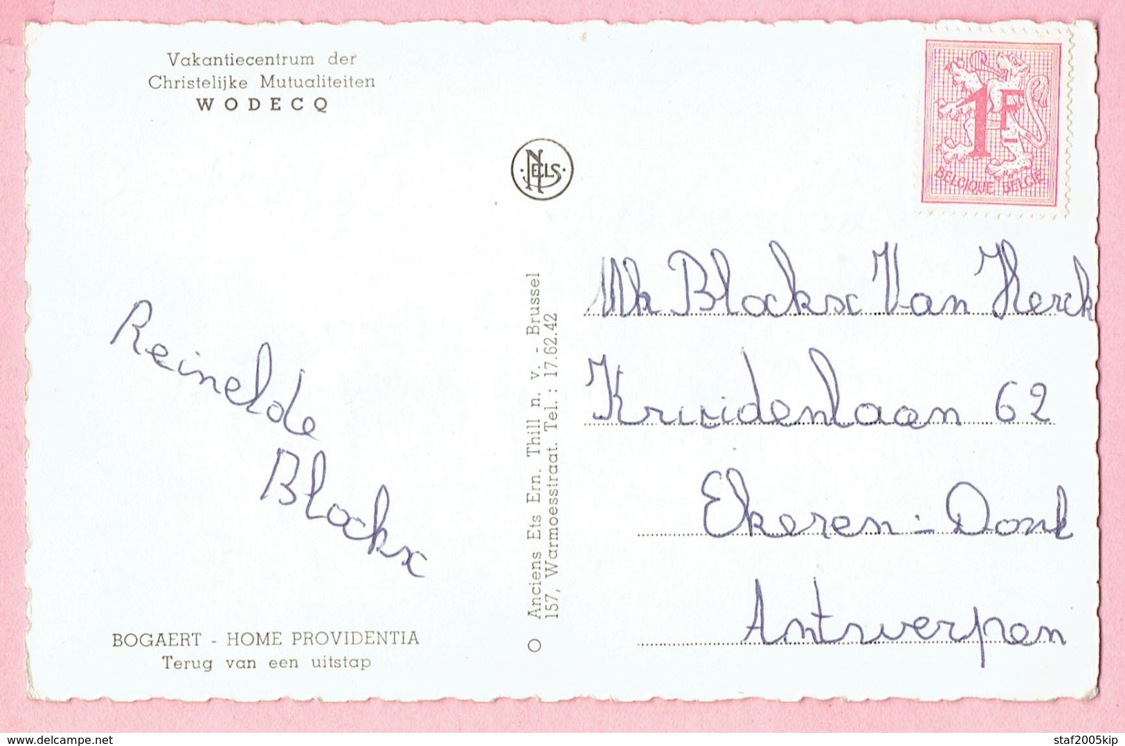 Vakantiecentrum Der Christelijke Mutualiteiten - WODECQ - 1980 - Ellezelles