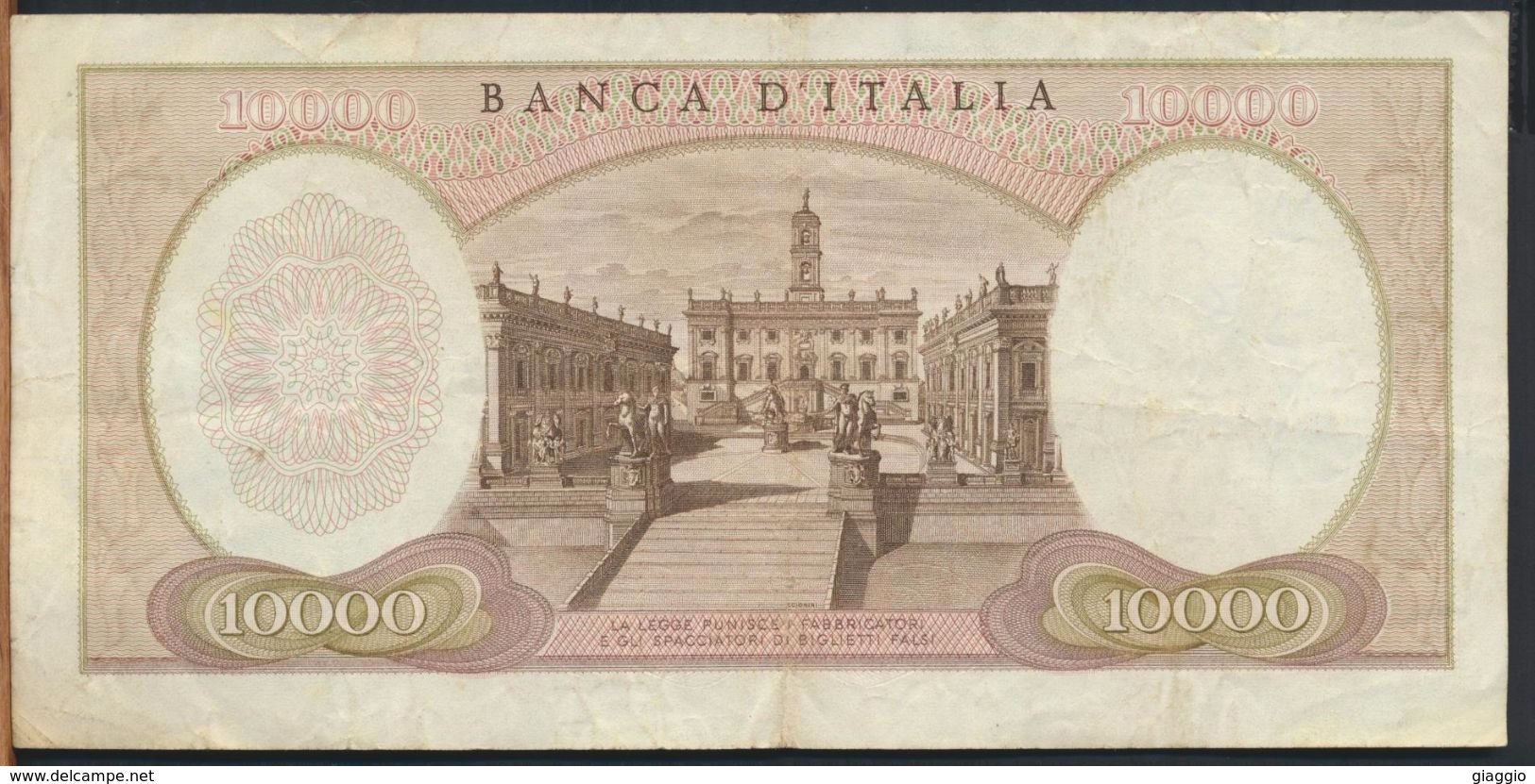 °°° ITALIA - 10000 LIRE MICHELANGELO 08/06/1970 SERIE R °°° - 10.000 Lire