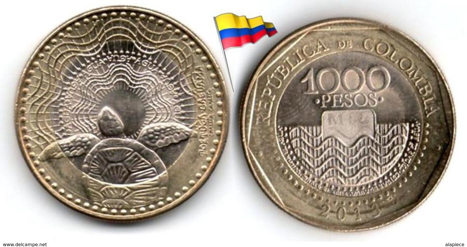 Colombie - 1000 Pesos 2013 (UNC) - Colombia