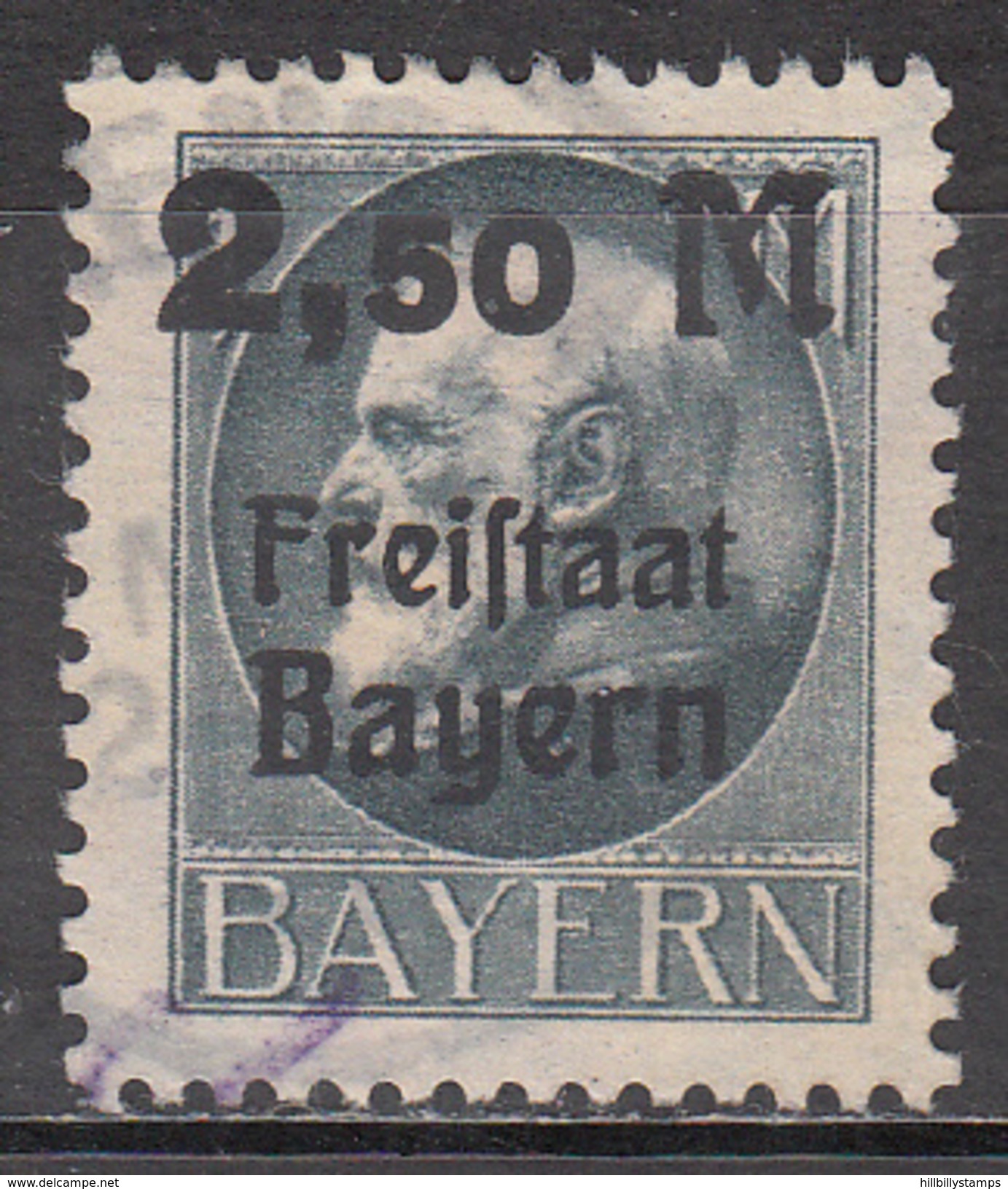 BAVARIA    SCOTT NO. 233   USED   YEAR  1920 - Other & Unclassified