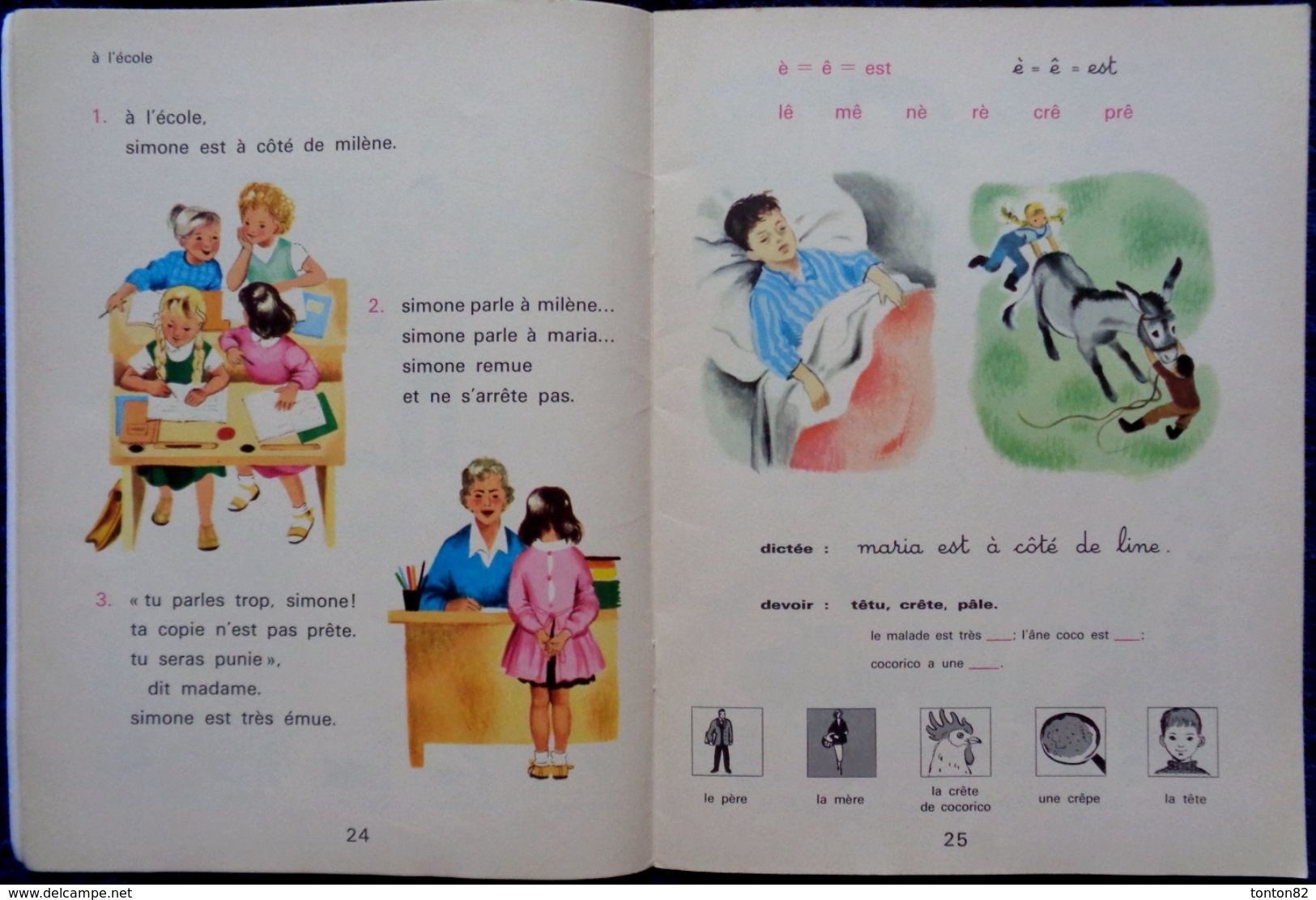 A. Mareuil et M. Goupil - MICO mon petit ours - 1er Livret - Librairie ISTRA - ( 1974 ) .