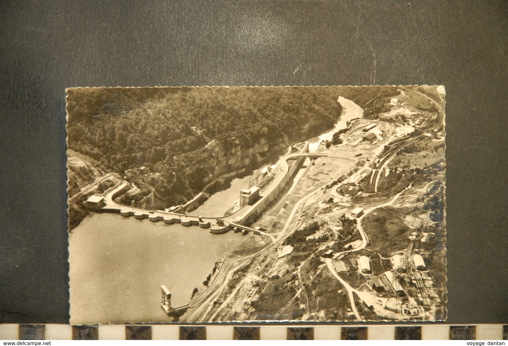 CP, 01, Barrage De GENISSIAT, Vue Aerienne - Génissiat