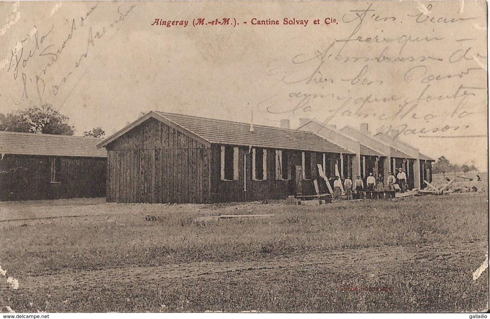 AINGERAY CANTINE SOLVAY ET COMPAGNIE - Autres & Non Classés