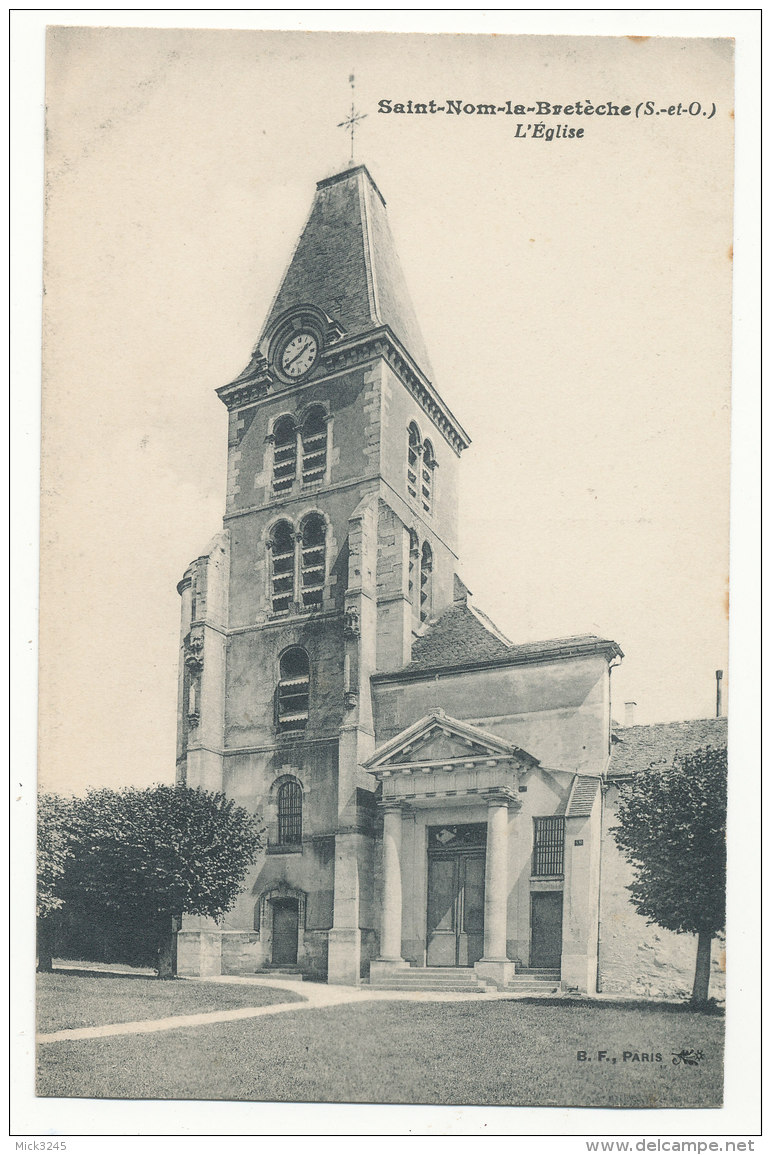 Saint-Nom-la-Bretèche - L'Eglise - B.F. - St. Nom La Breteche