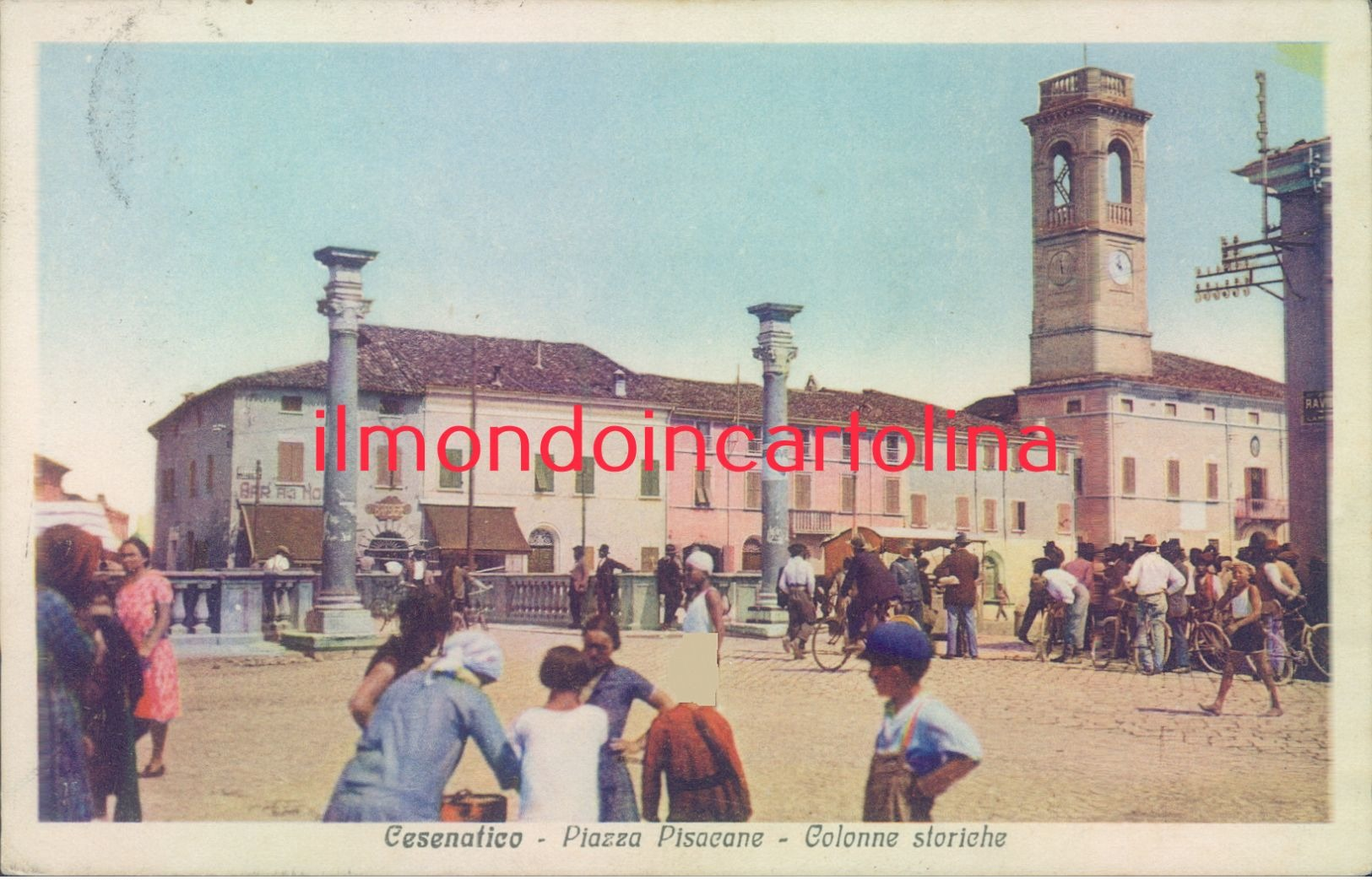 Ag190 - Cesenatico - Piazza Pisacane-colonne Storiche - Rimini