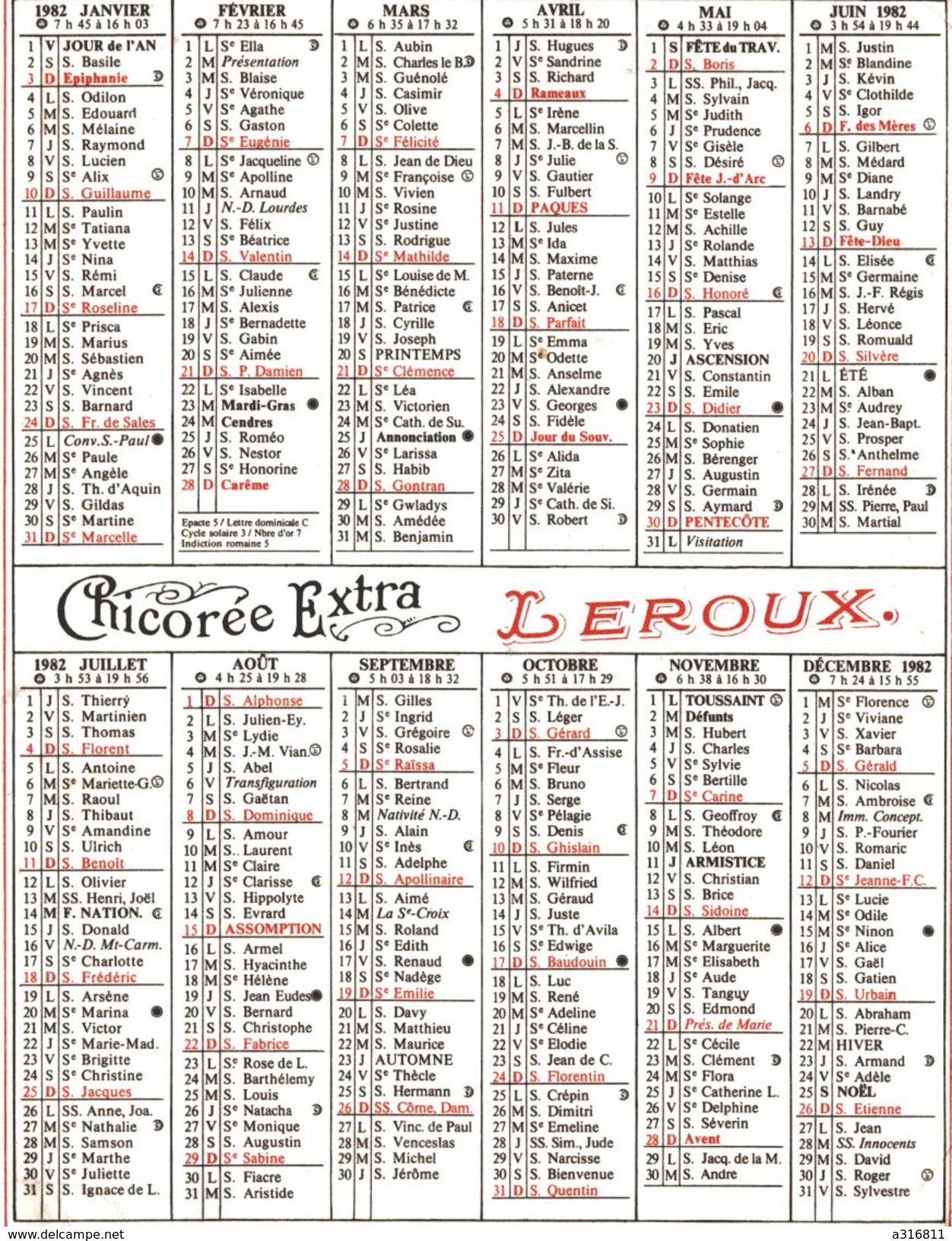 CHICOREE LEROUX - Autres & Non Classés