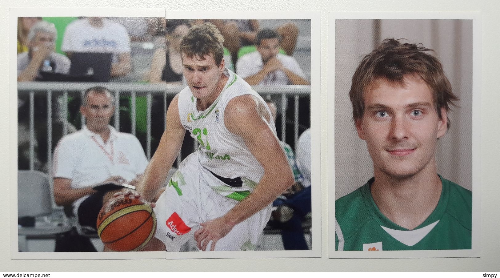 Slovenia Basketball Cards Stickers Nr. 103, 107-108 Zoran Dragic - Other & Unclassified