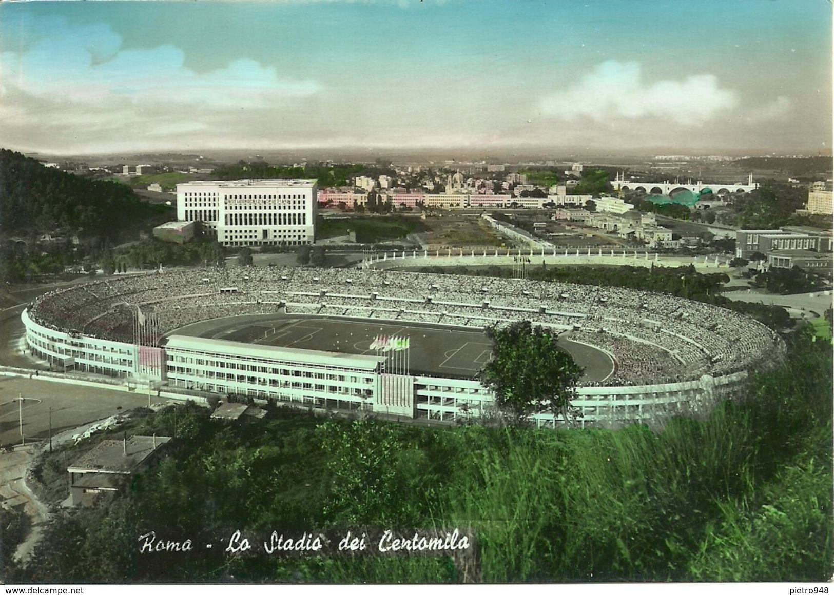 Roma (Lazio) Stadio Dei Centomila, The Stadium "the Hundred Tausend's", Le Stade "des Cent Mille" - Stadi & Strutture Sportive