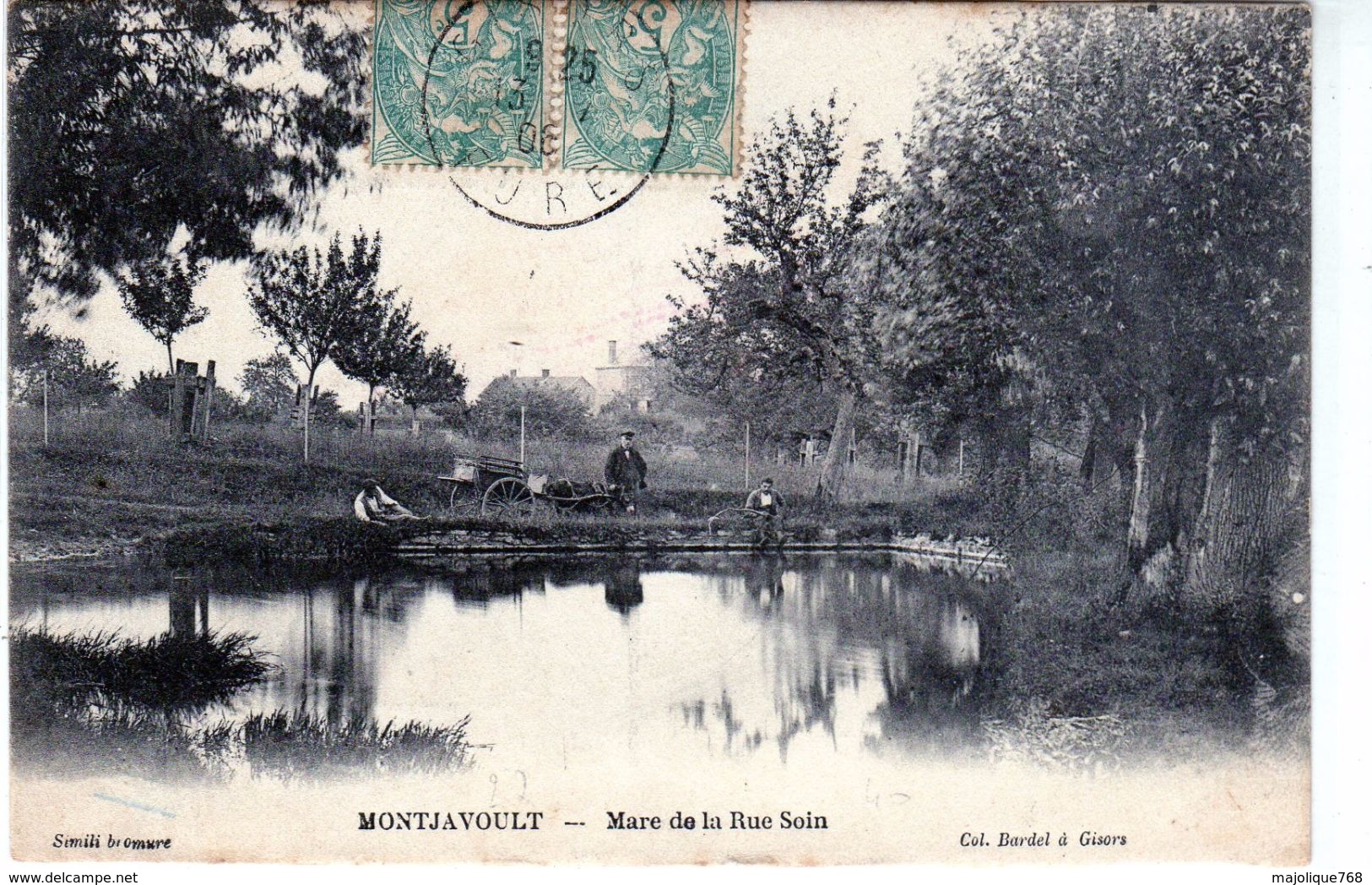 Carte Postale De Montjavoult - Mare De La Rue Soin - - Montjavoult