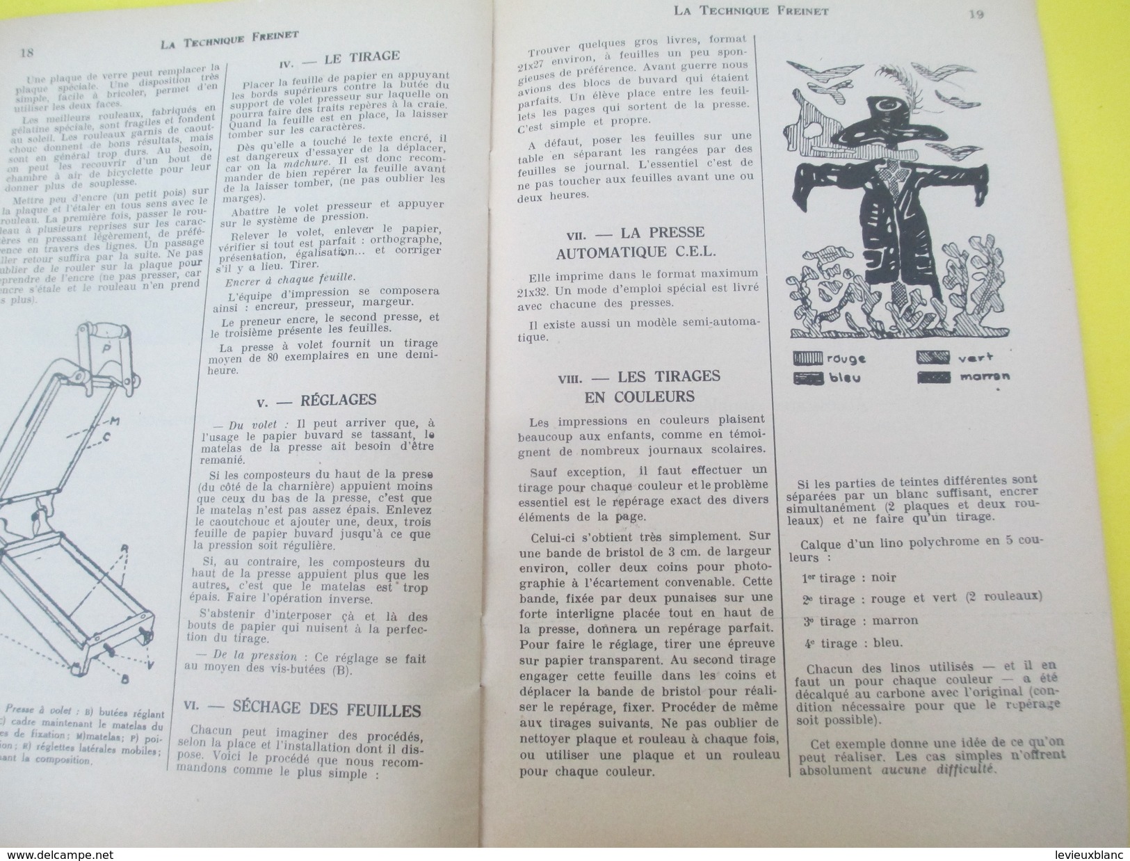 Livre/Pratique/Technique De L'Imprimerie à L'Ecole/Brochures D'Education Nouv.Populaire/FREINET/EEMF/CANNES/1949  LIV136 - Do-it-yourself / Technical