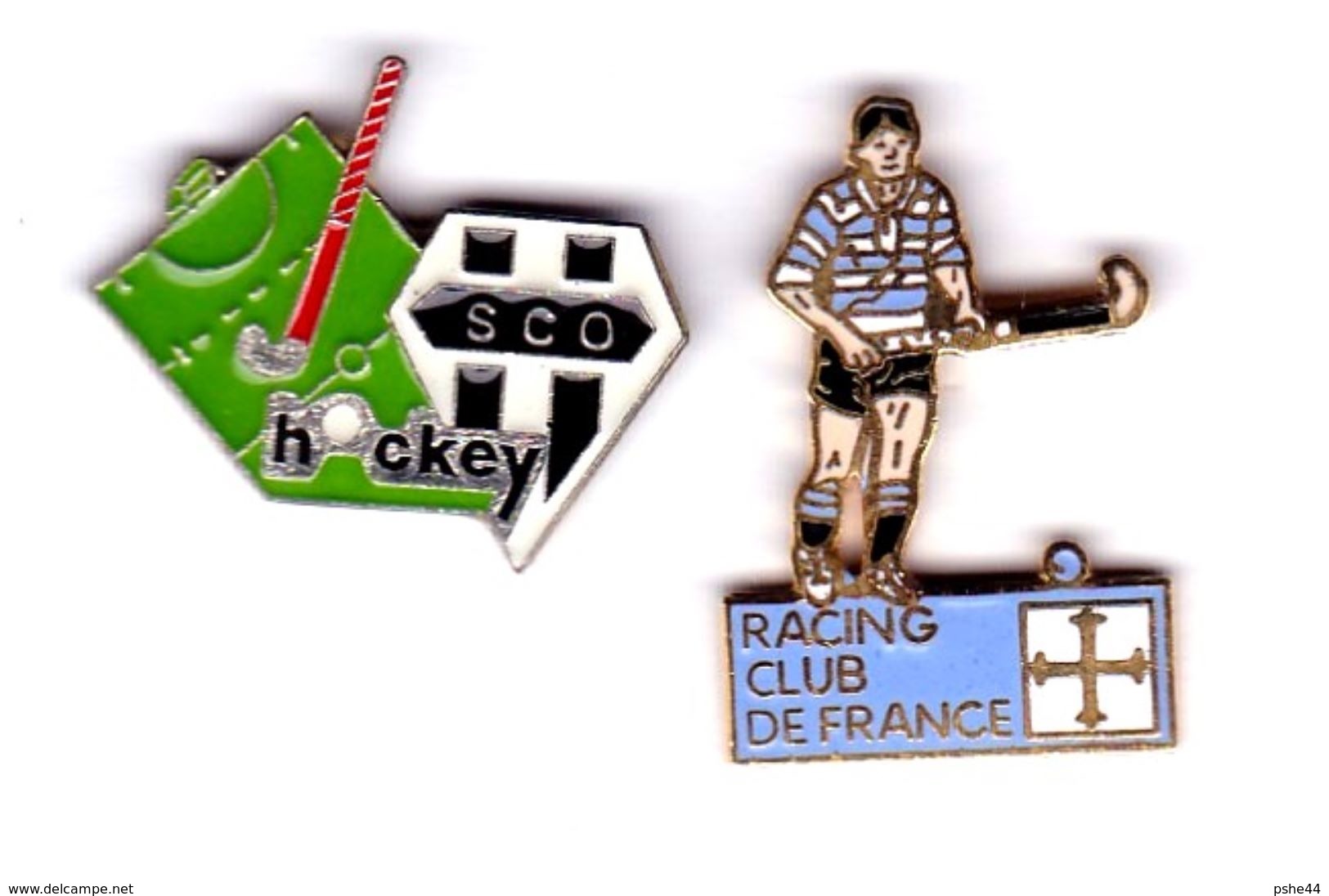 HOCKEY CLUB SCO ANGERS 49 / / RACING CLUB DE FRANCE (LOT DE 2) - Autres & Non Classés