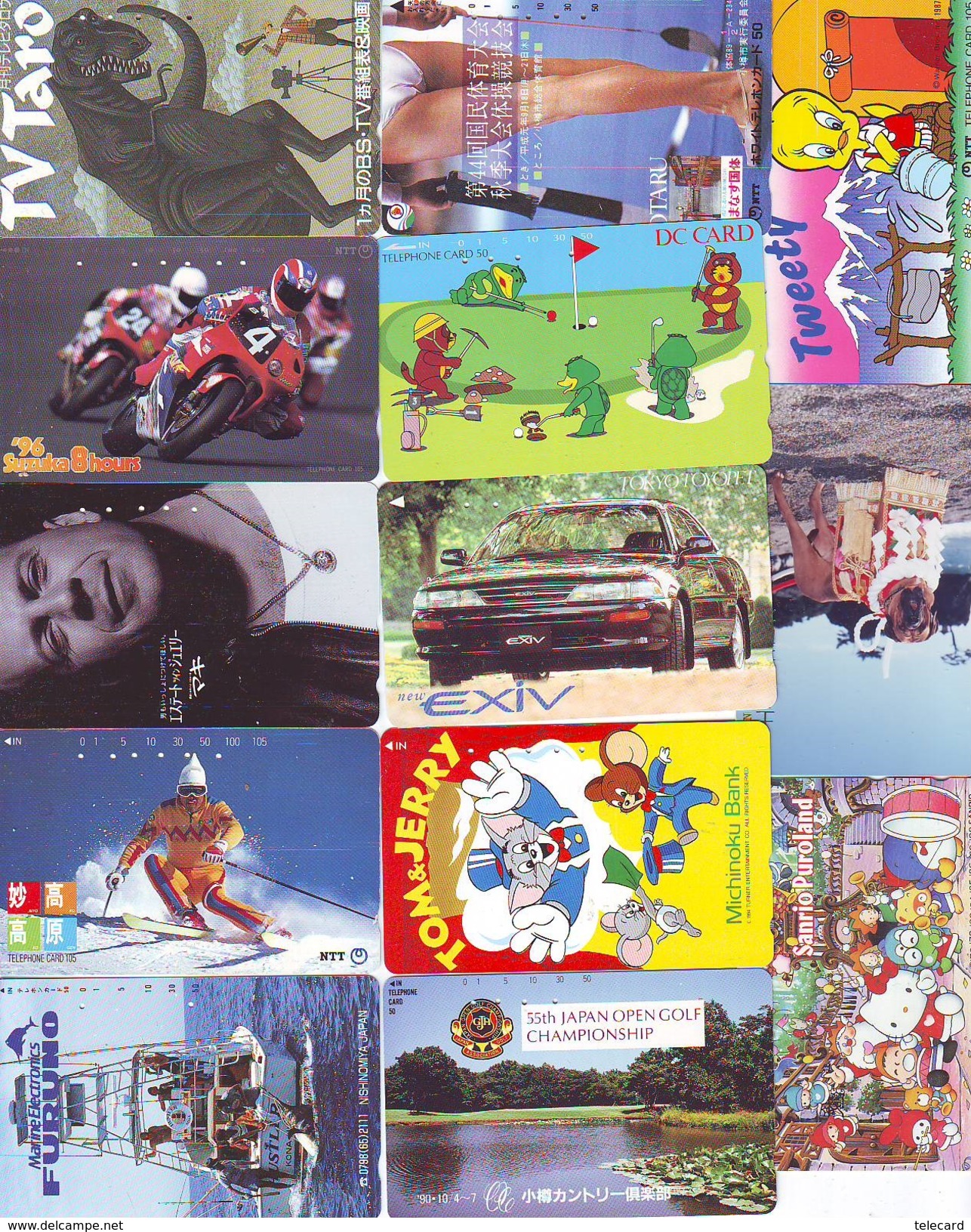 JOLI LOT Collection De + De 7.000 TELECARTES Japon (LOT 693)  Thèmes Très Variés * 7.000 Japan Phonecards Telefonkarten - Colecciones