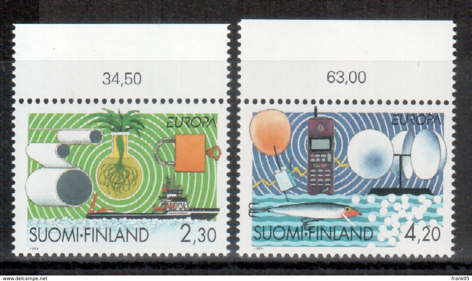 Finnland / Finland / Finlande 1994 Satz/set EUROPA ** - 1994